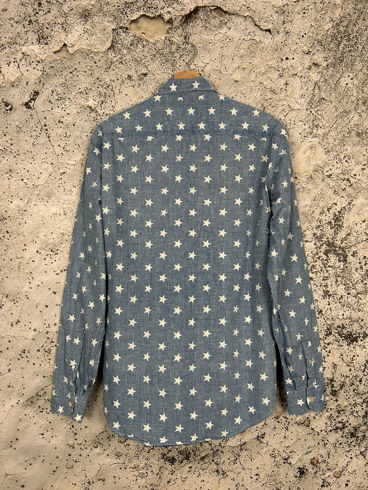Our Legacy Our Legacy 1980-81 Stars Blue Shirt Designer Avant Garde Size US M / EU 48-50 / 2 - 5 Thumbnail