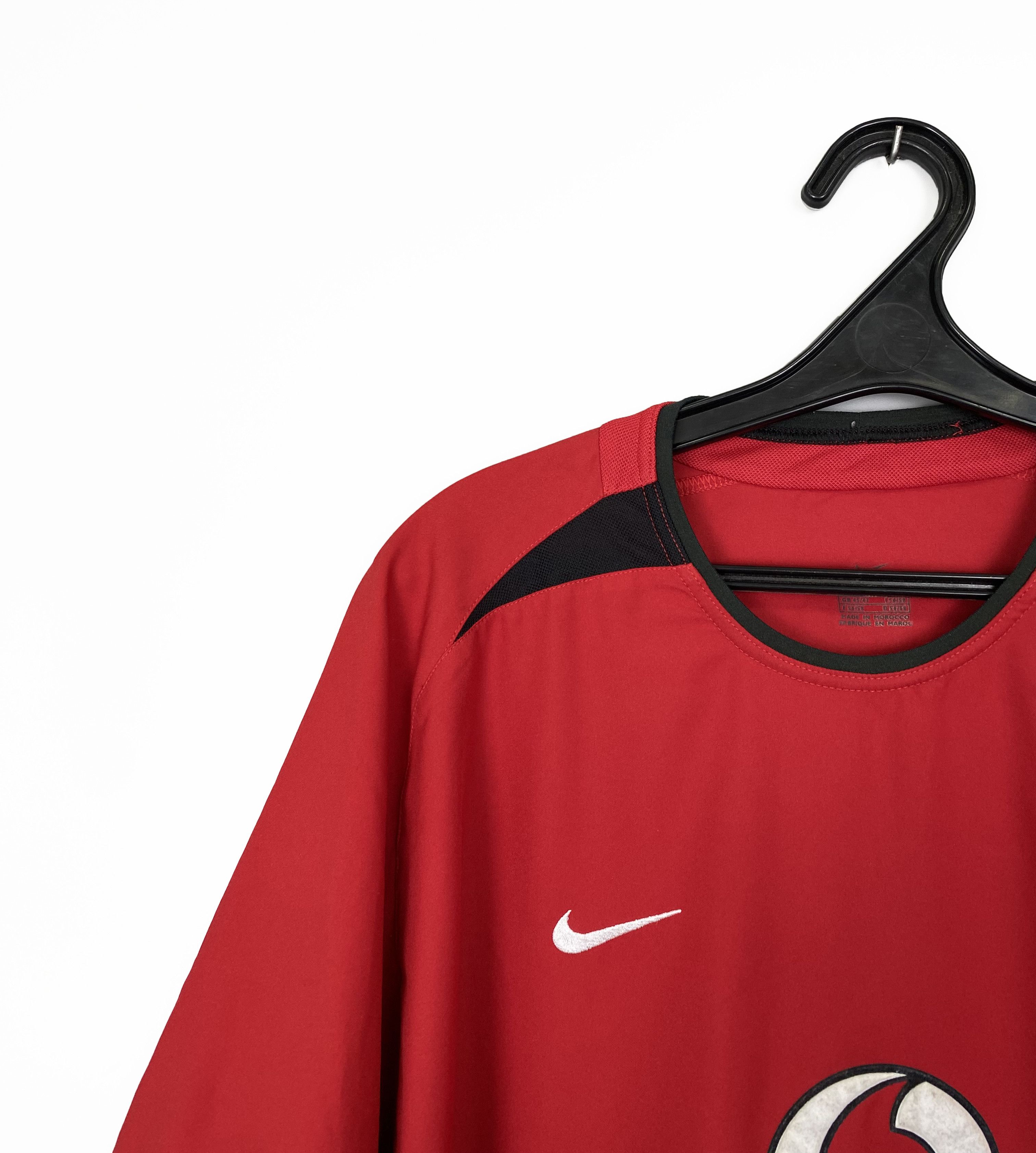 Nike MANCHESTER UNITED 2002/04 Rio Ferdinand 6 Home Football Kit Size US XL / EU 56 / 4 - 4 Thumbnail