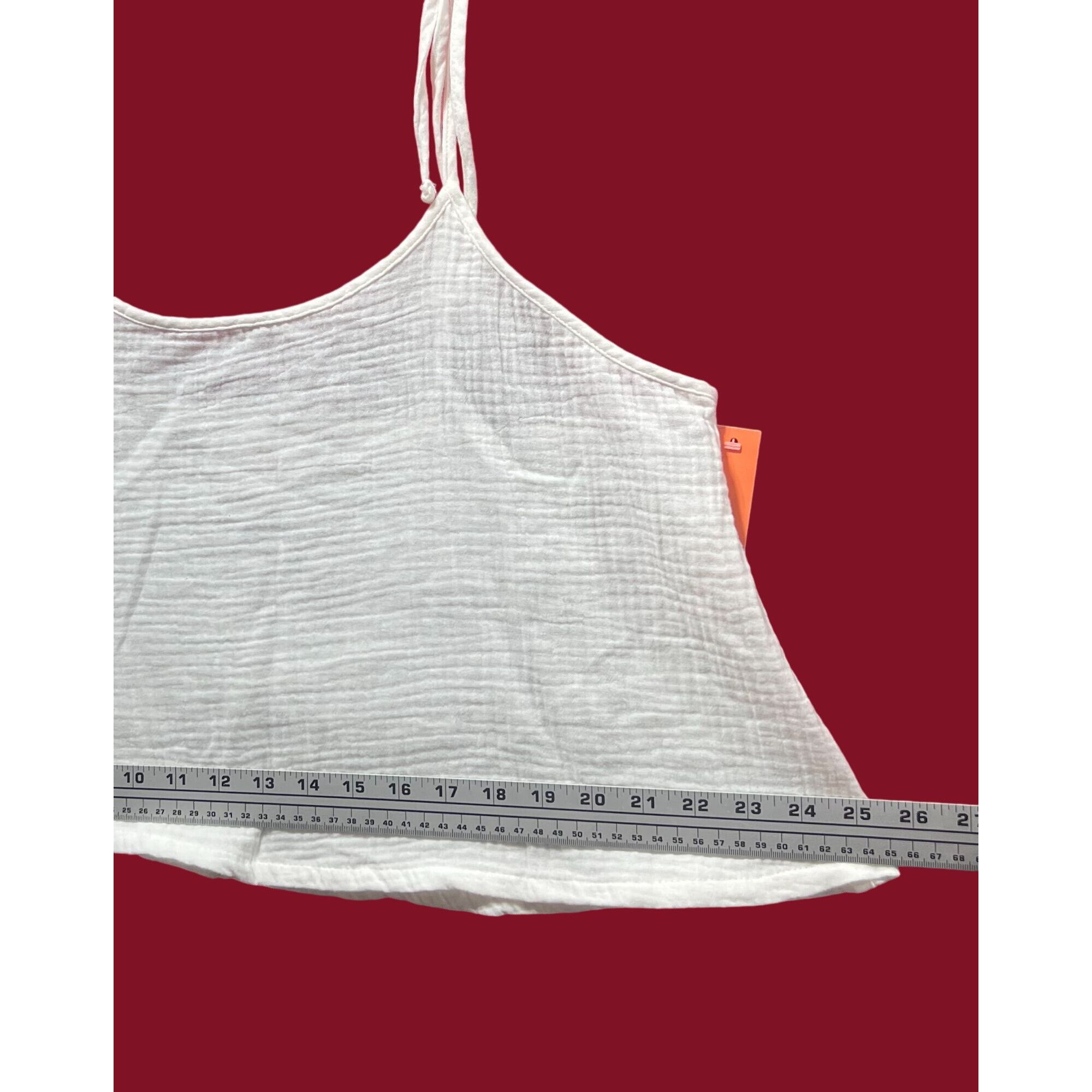 Other Colsie - Women's Tank Top - White - Extra Large Size XL / US 12-14 / IT 48-50 - 5 Thumbnail