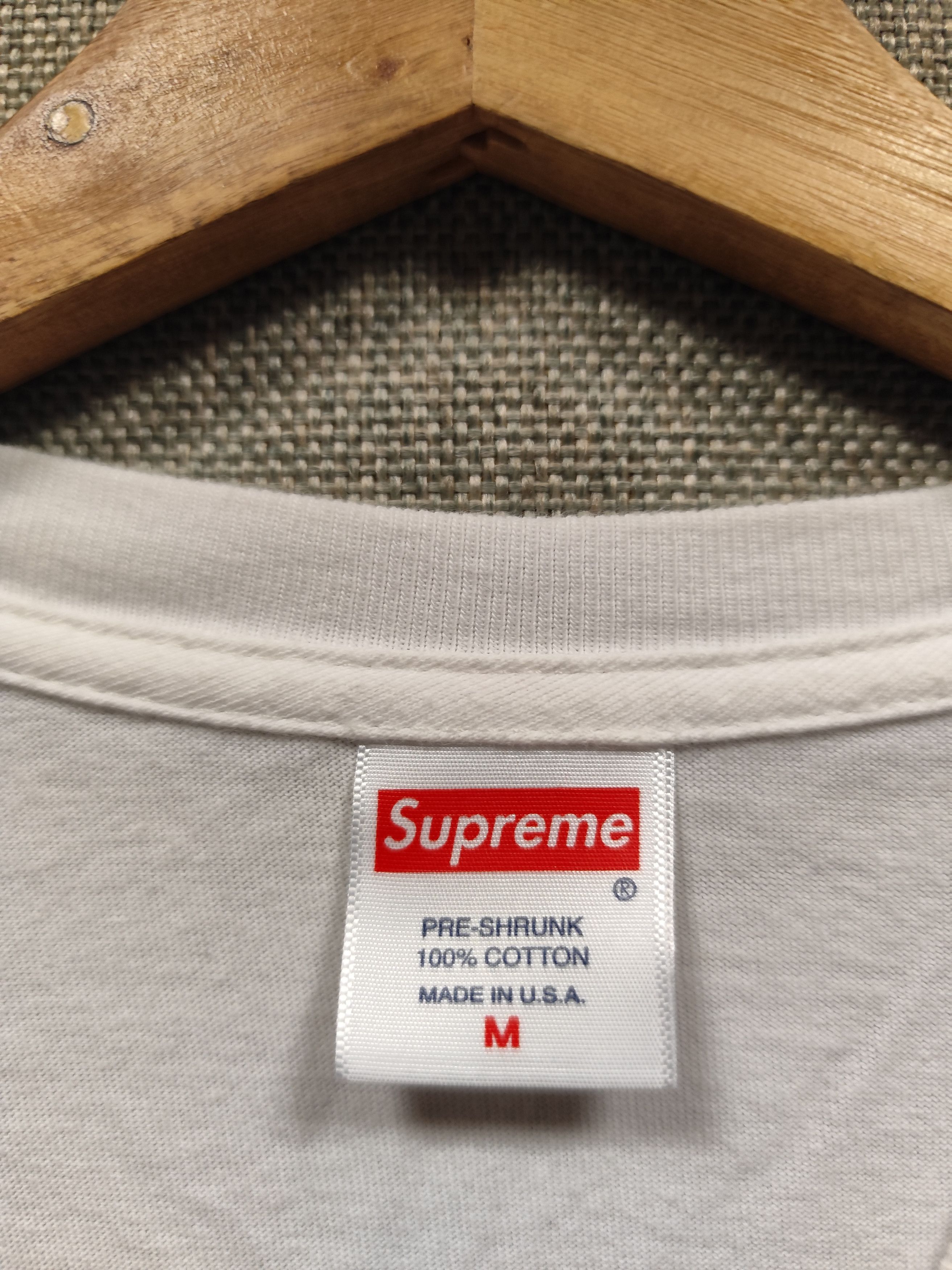 Supreme Supreme plain tee Size US M / EU 48-50 / 2 - 4 Thumbnail