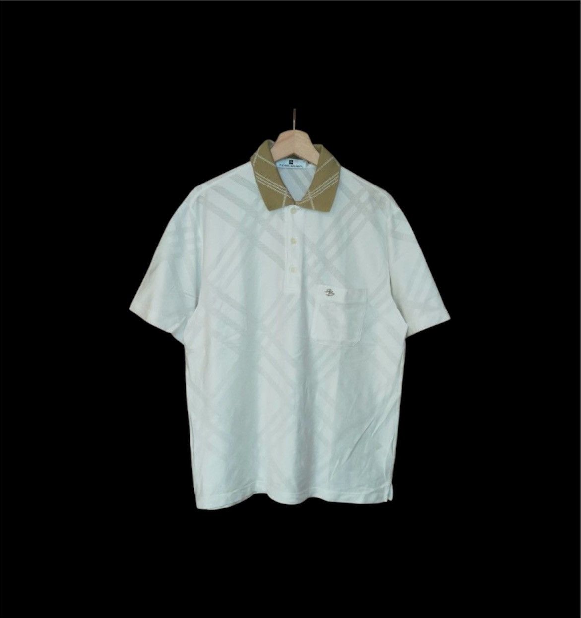 Balmain Piere Balmain Paris Abstract Polos Size US L / EU 52-54 / 3 - 1 Thumbnail