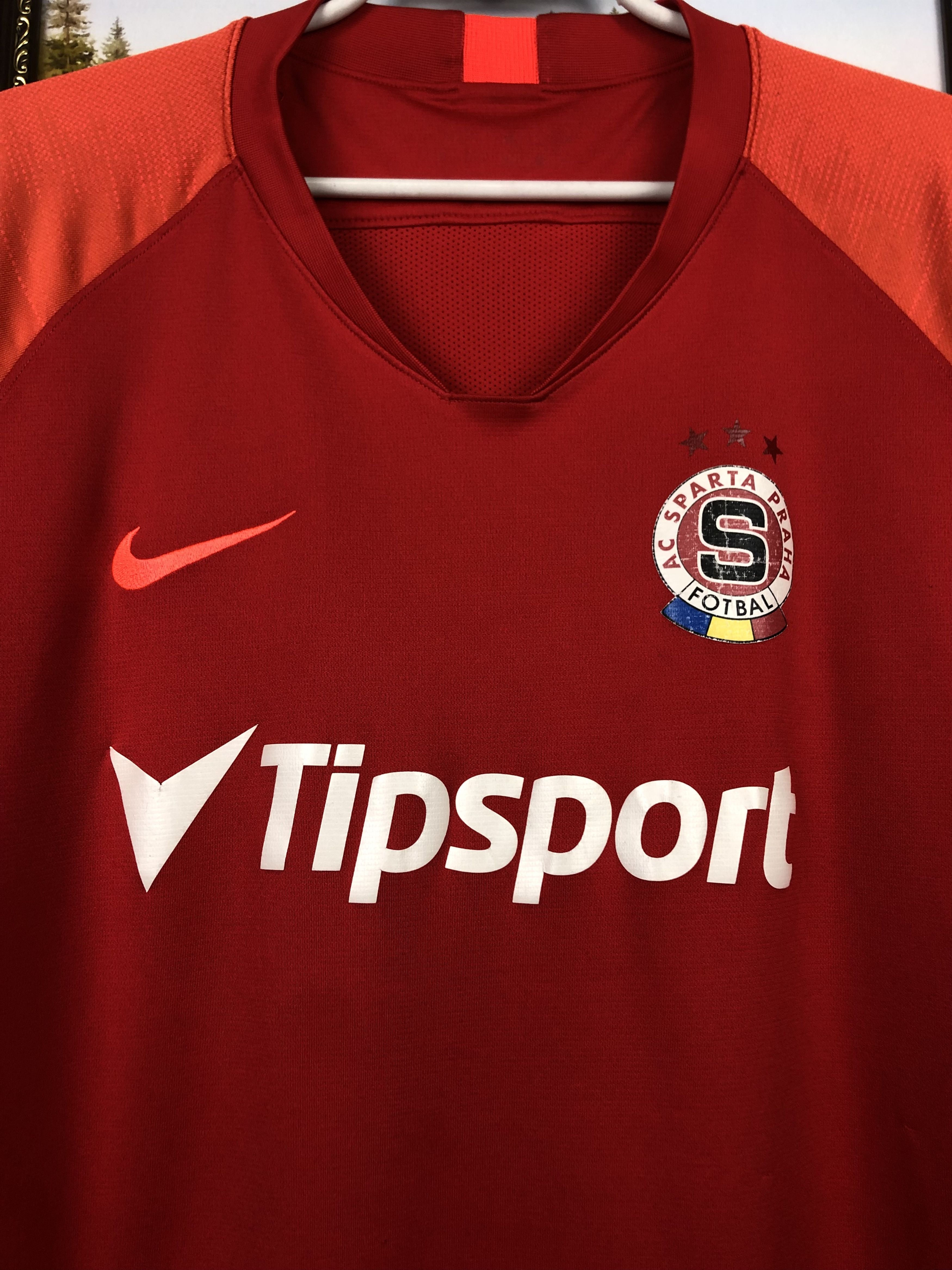 Nike Sparta Praha Football Shirt Soccer Nike Jersey Mens Trikot Size US XXL / EU 58 / 5 - 3 Thumbnail