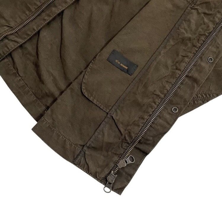 Issey Miyake × Japanese Brand × Tete Homme Vintage Issey Miyake Tete Home Military Jacket Size US XL / EU 56 / 4 - 4 Thumbnail