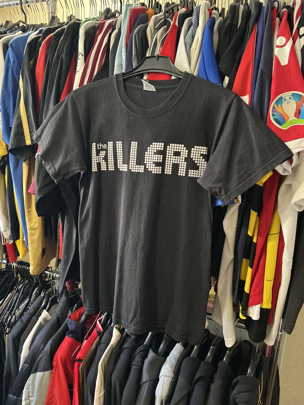 Band Tees × Vintage 2011 VINTAGE THE KILLERS AOP BAND ROCK TOUR T SHIRT SIZE S Size US S / EU 44-46 / 1 - 1 Thumbnail