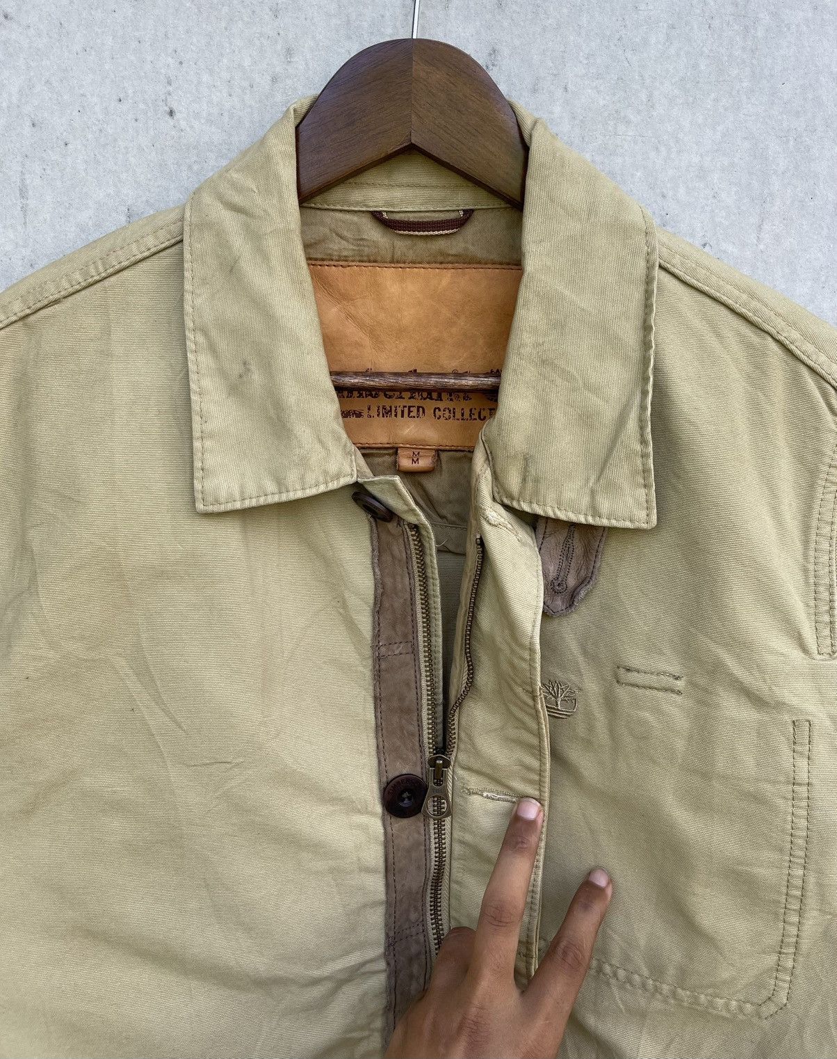 Timberland 🔥Vintage 90's Timberland Men's Canvas Chore Jacket Size US M / EU 48-50 / 2 - 8 Thumbnail