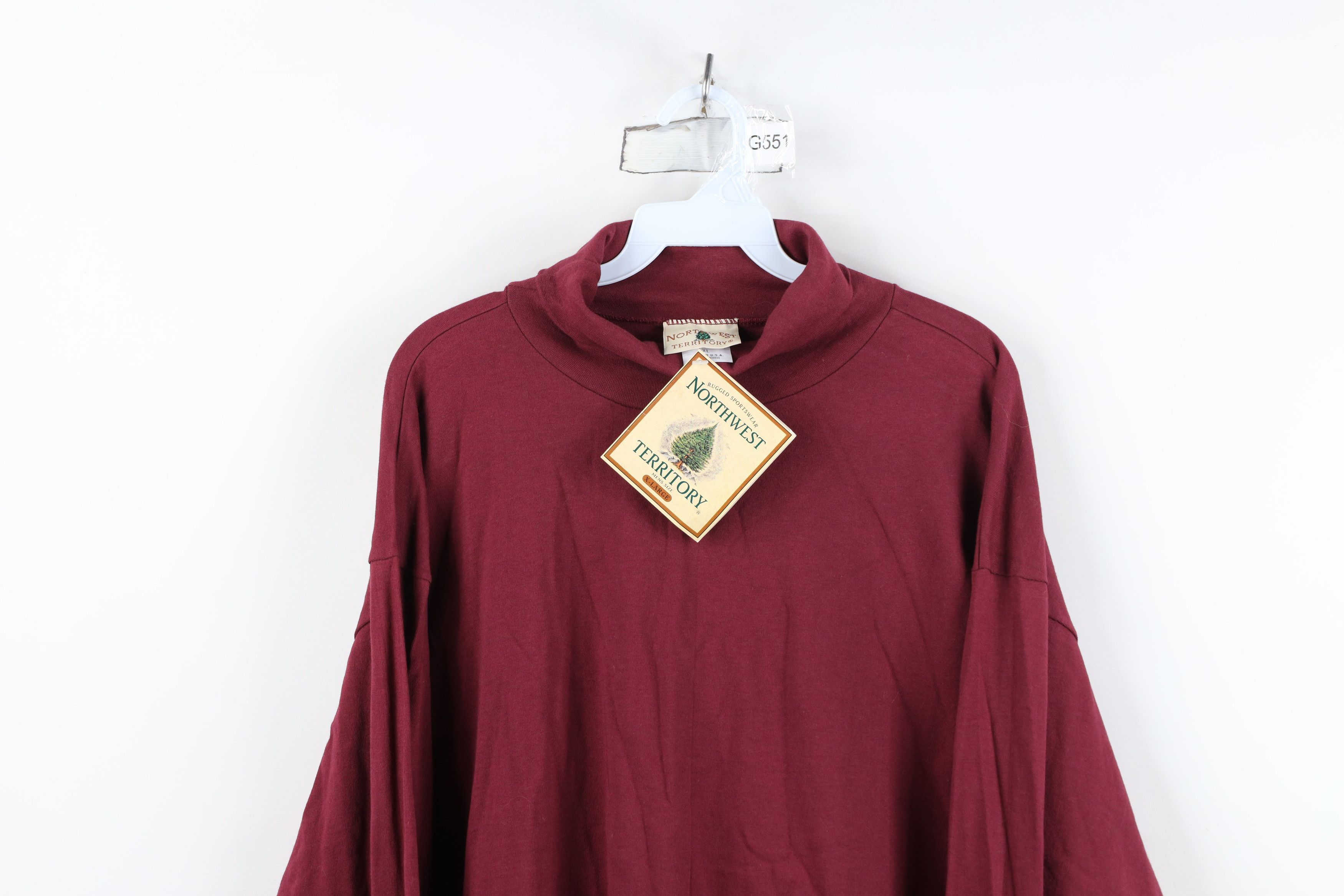 Vintage Deadstock Vintage 90s Streetwear Long Sleeve T-Shirt USA Size US XL / EU 56 / 4 - 2 Thumbnail