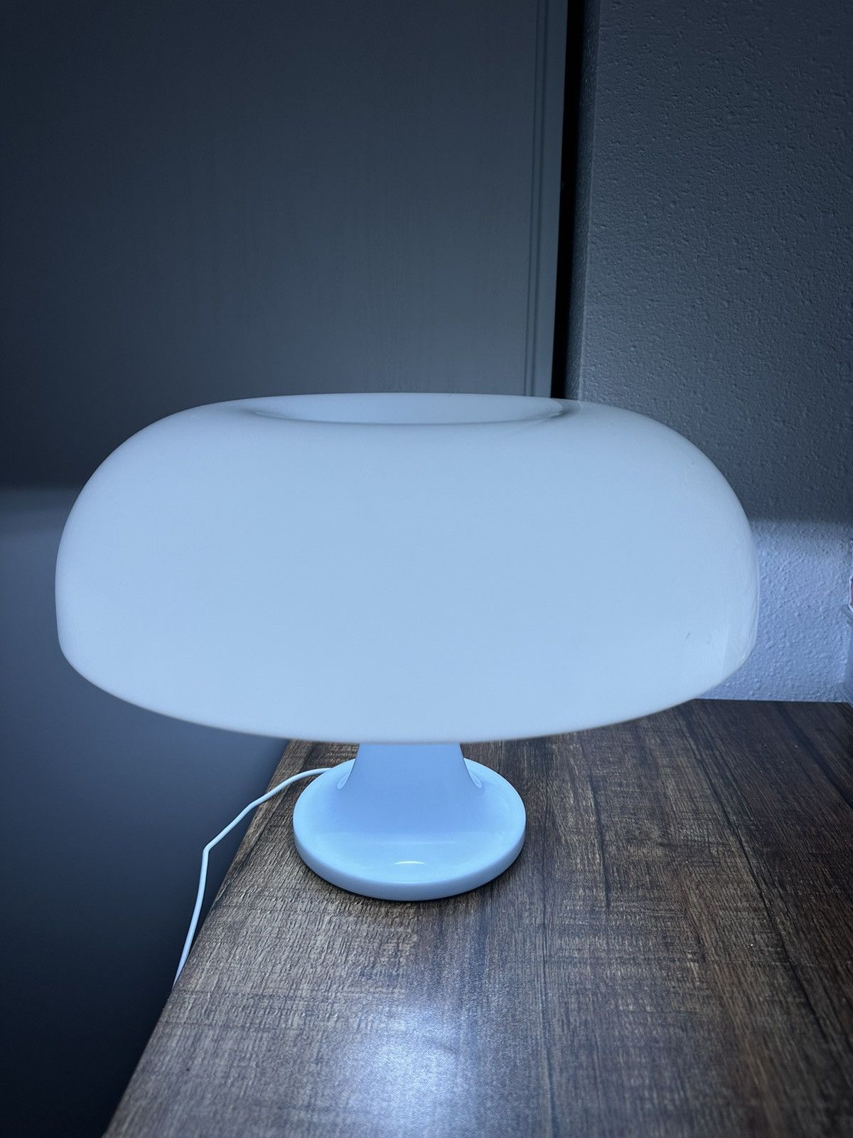 Vintage white mushroom lamp Size ONE SIZE - 4 Thumbnail