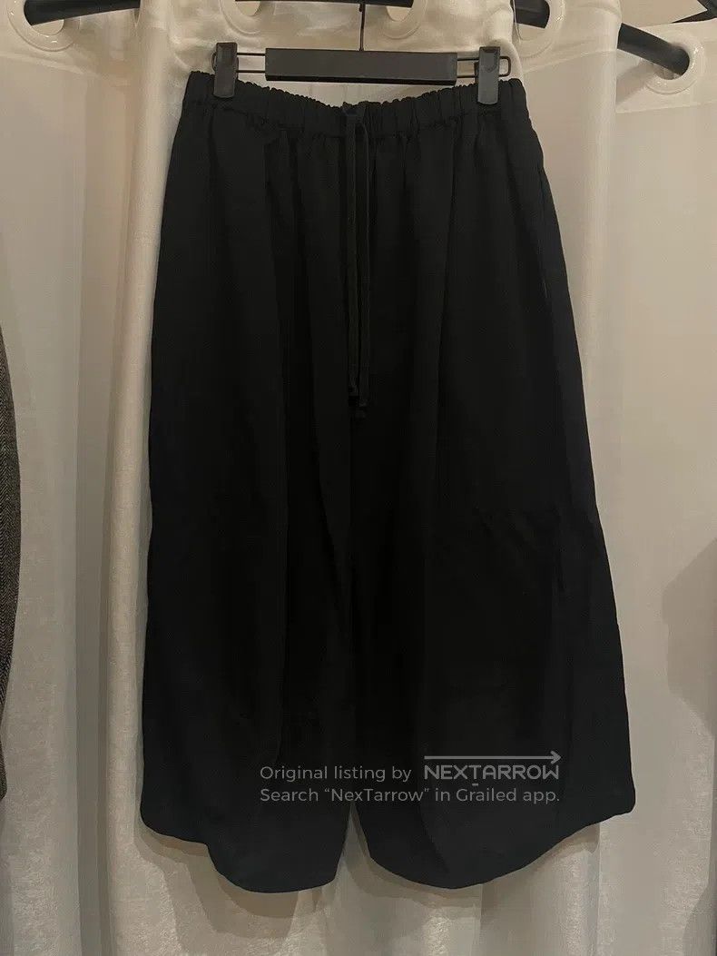 Comme des Garcons Comme Des Garcons size XS Black drawstring wide-leg pants Size 24" / US 00 / IT 34 - 1 Thumbnail