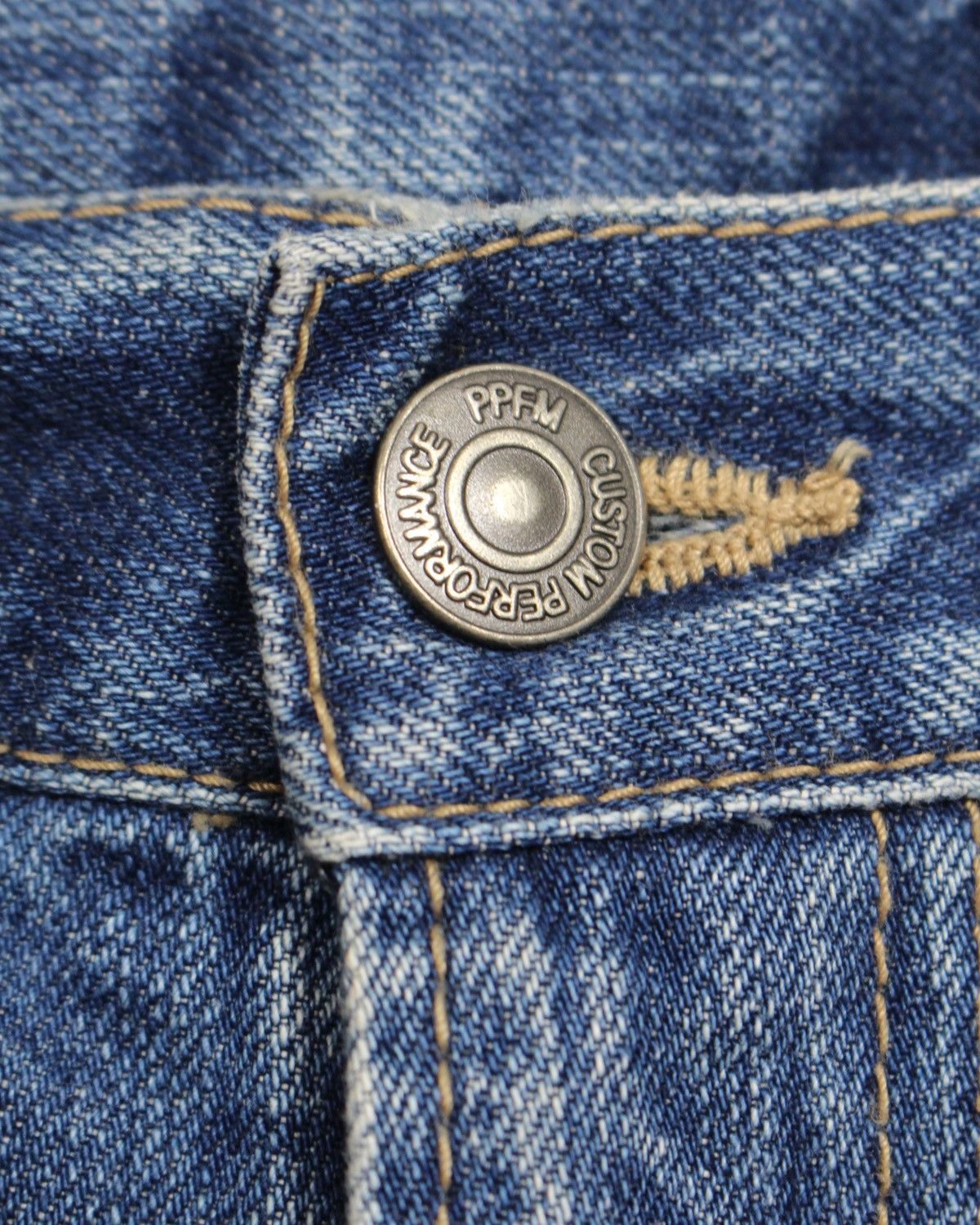 Hysteric Glamour 2006 PPFM CUSTOM PERFORMANCE DOUBLE LAYERED DENIM SHORTS Size US 36 / EU 52 - 3 Thumbnail