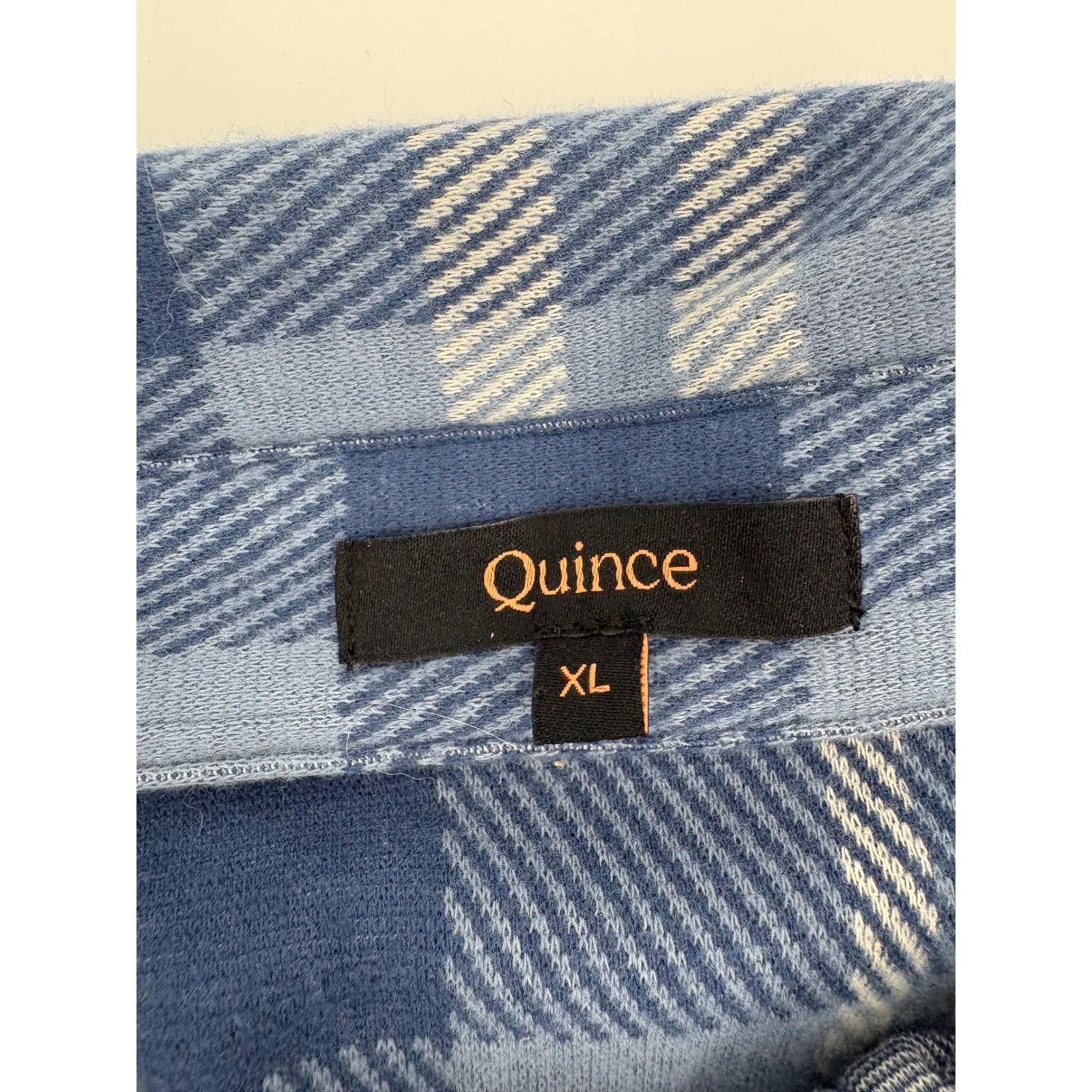 Quince Quince Men Stretch Sweater Fleece Shirt Brown XL Size US XL / EU 56 / 4 - 3 Thumbnail