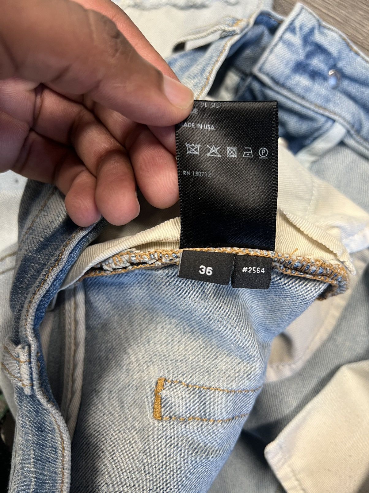 Amiri Amiri jeans size 36 Size US 36 / EU 52 - 10 Thumbnail