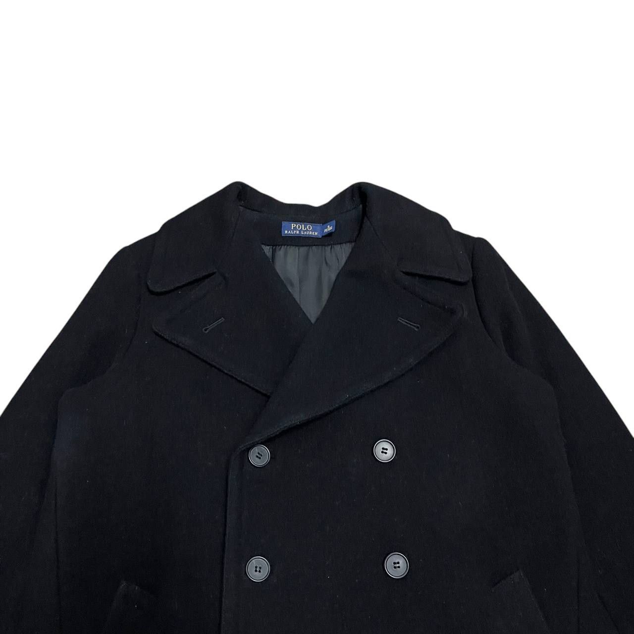 Polo Ralph Lauren Polo Ralph Lauren Wool Double Breasted Overcoat Size US M / EU 48-50 / 2 - 2 Thumbnail