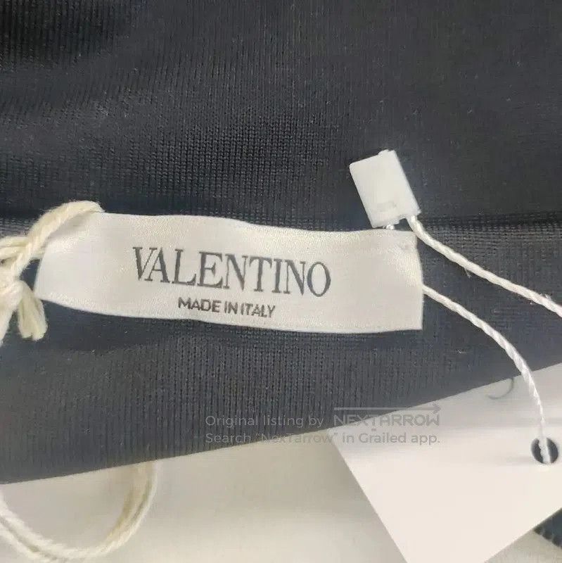Valentino Valentino Black Polyester Women's Cardigan . Size M / US 6-8 / IT 42-44 - 3 Thumbnail