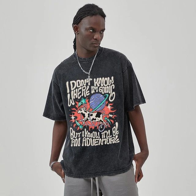 Japanese Brand Cartoon Design Printed Wash Tee Size US S / EU 44-46 / 1 - 2 Thumbnail