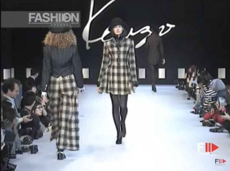 Other KENZO 1990s show style plaid tailcoat Size XS / US 0-2 / IT 36-38 - 3 Thumbnail