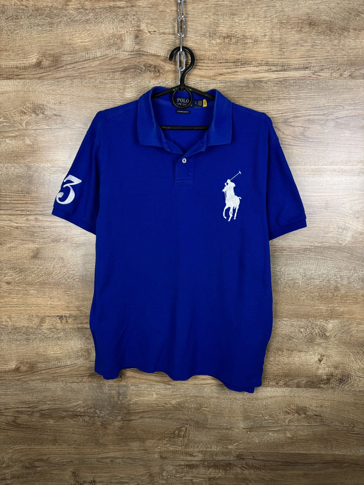 Polo Ralph Lauren Mens Vintage Polo Ralph Lauren polos rugby T-shirt tee Size US L / EU 52-54 / 3 - 1 Thumbnail