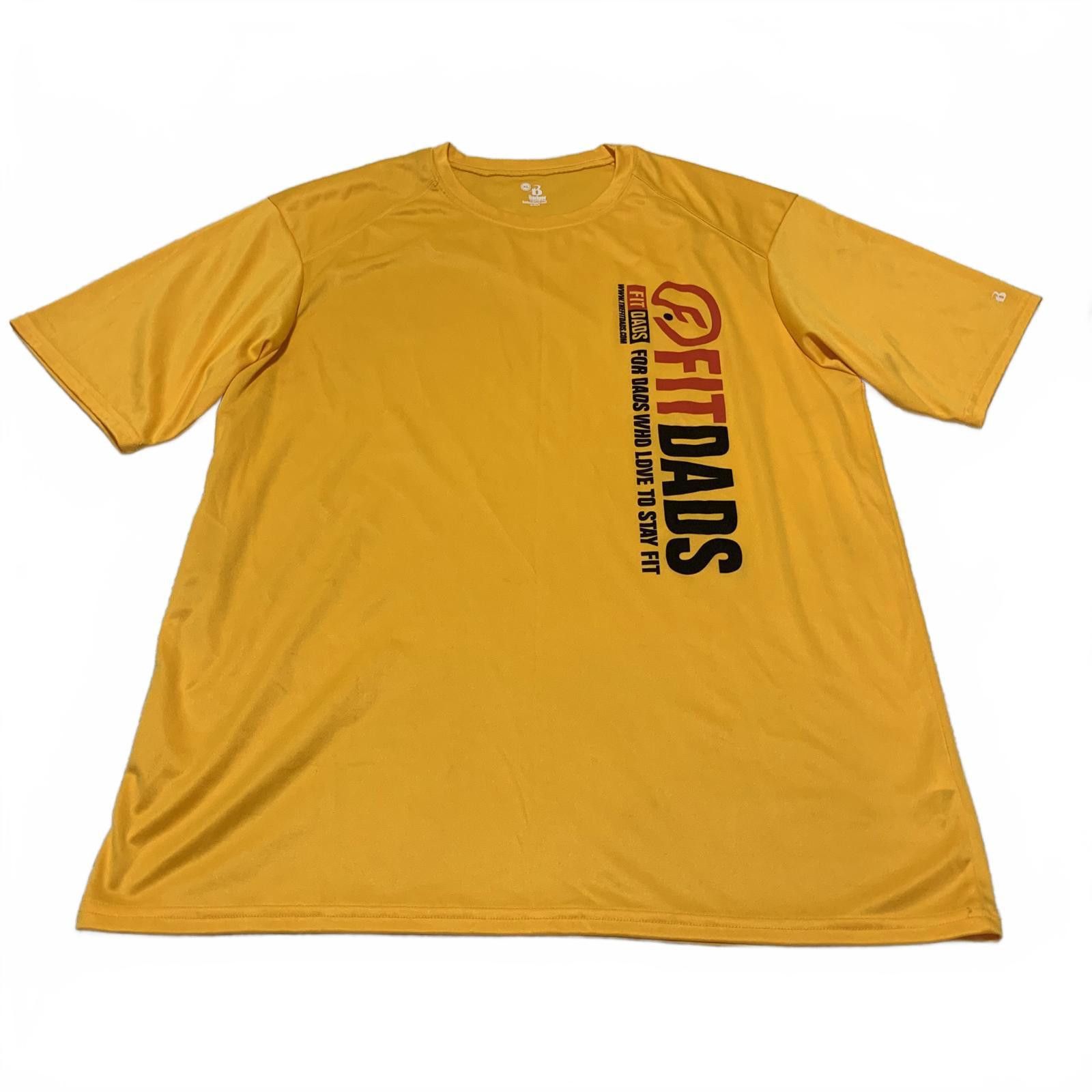 Other Badger Sport Mens XL Yellow FitDads Athletic Tee Size US XL / EU 56 / 4 - 1 Thumbnail