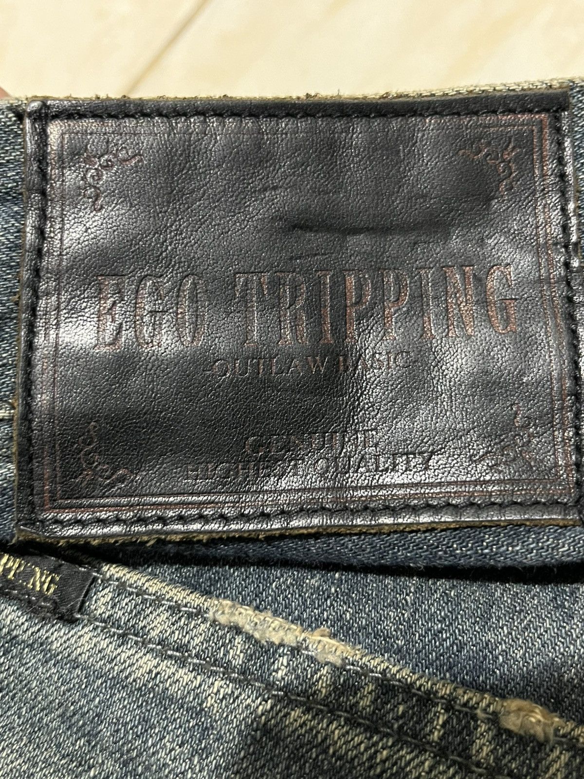 Ego Tripping EGO Tripping Japan Denim Distressed Size US 29 - 12 Thumbnail