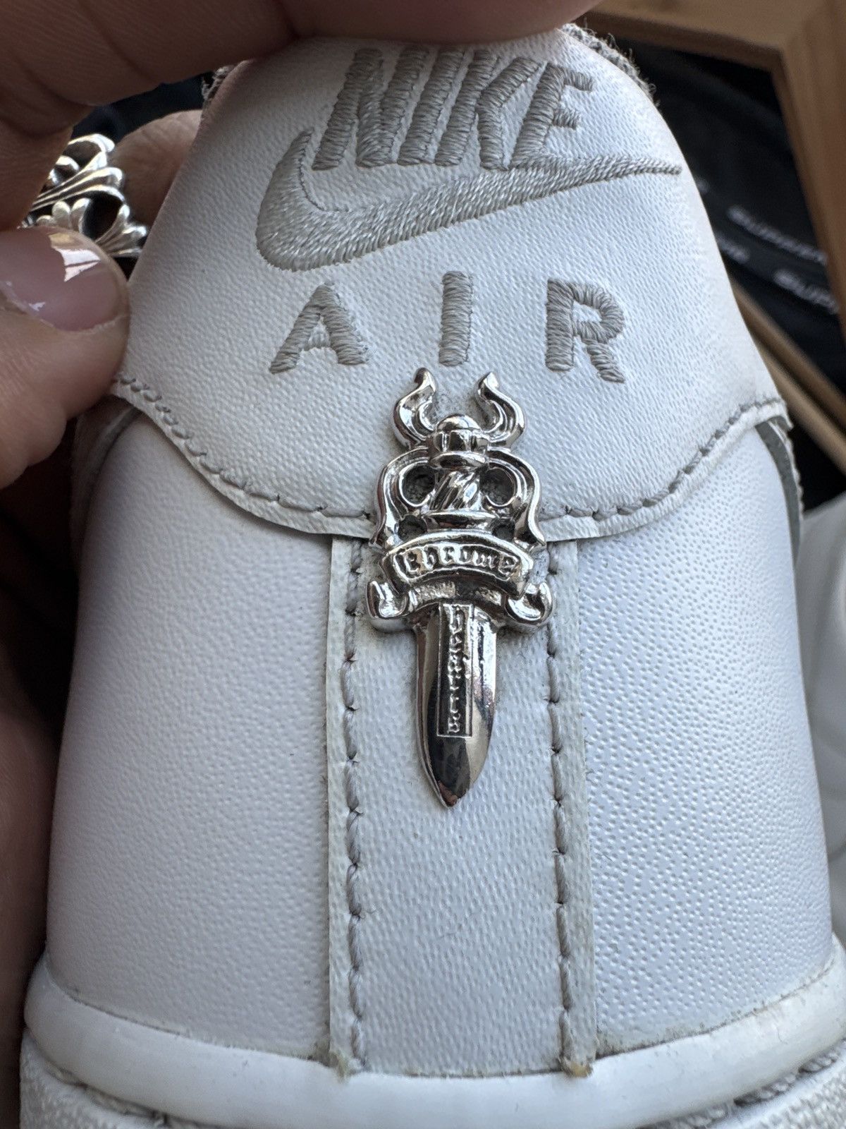 Chrome Hearts × Matty Boy Chrome Hearts x CLB Air Force 1 Size US 12 / EU 45 - 10 Thumbnail