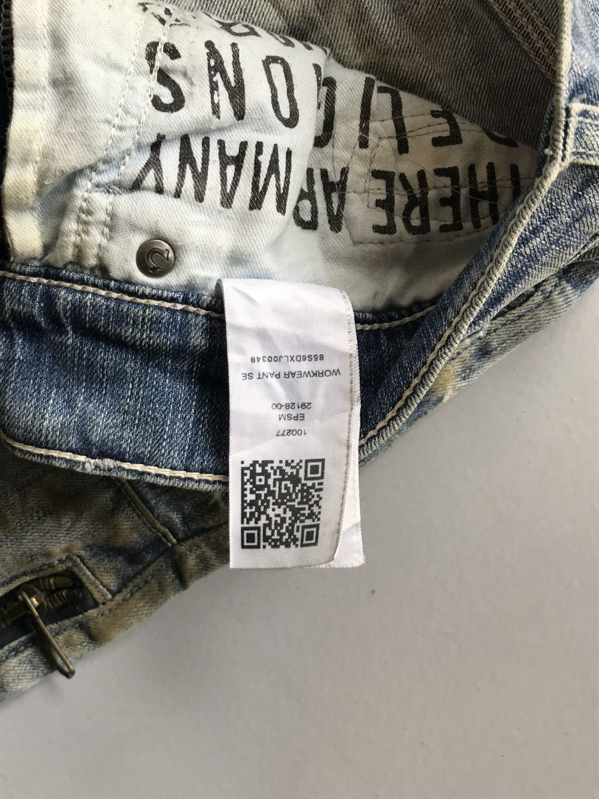 True Religion Vintage true religion zipper pockets dusty denim Size US 38 / EU 54 - 11 Thumbnail