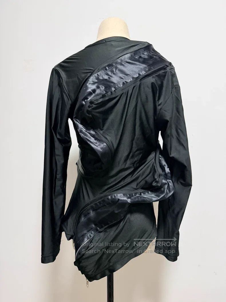 Comme Des Garcons Zippered Deconstructed Shirt