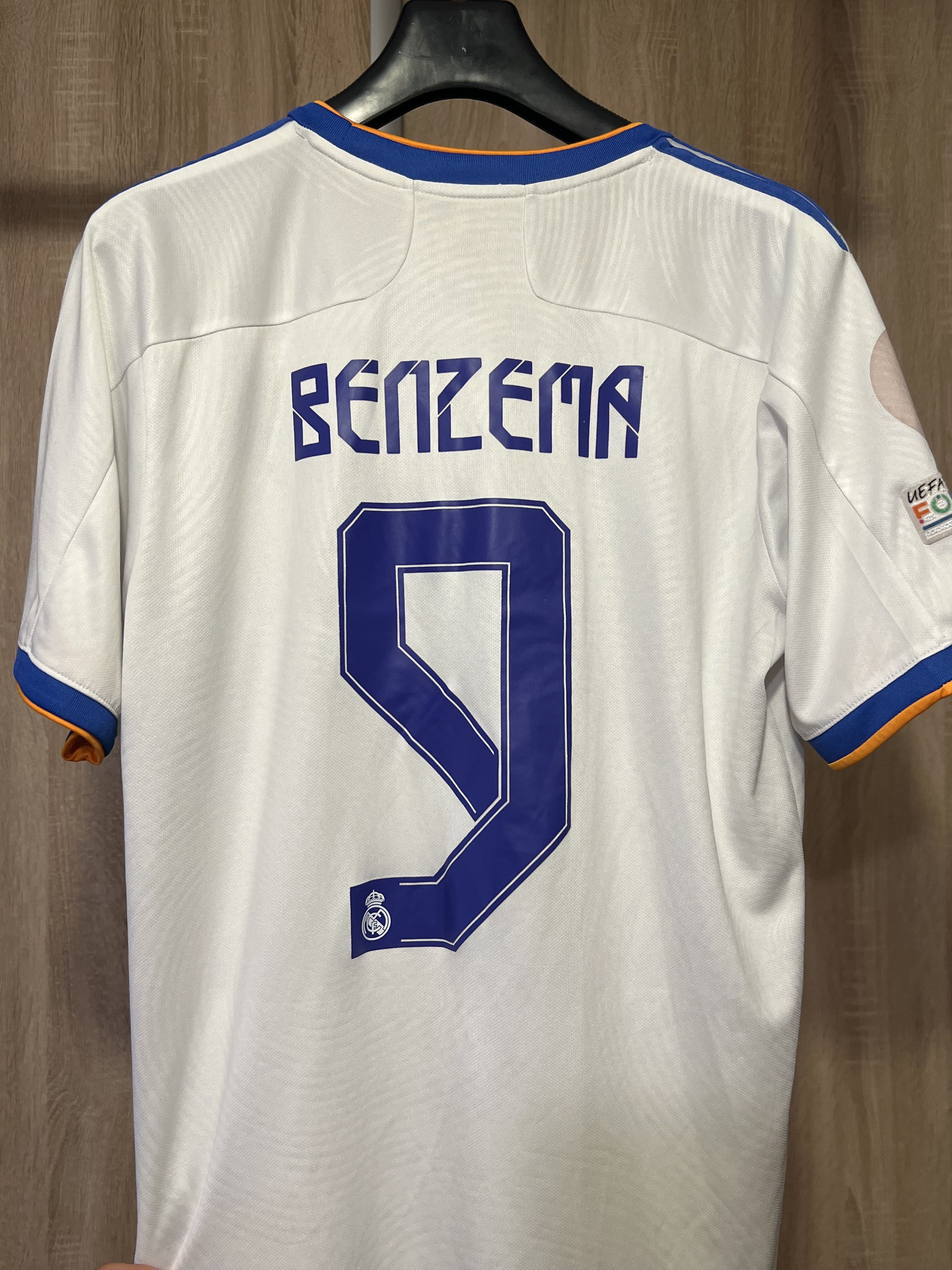 Other Real Madrid 21/22 champion league #9 Benzema Size US L / EU 52-54 / 3 - 1 Thumbnail