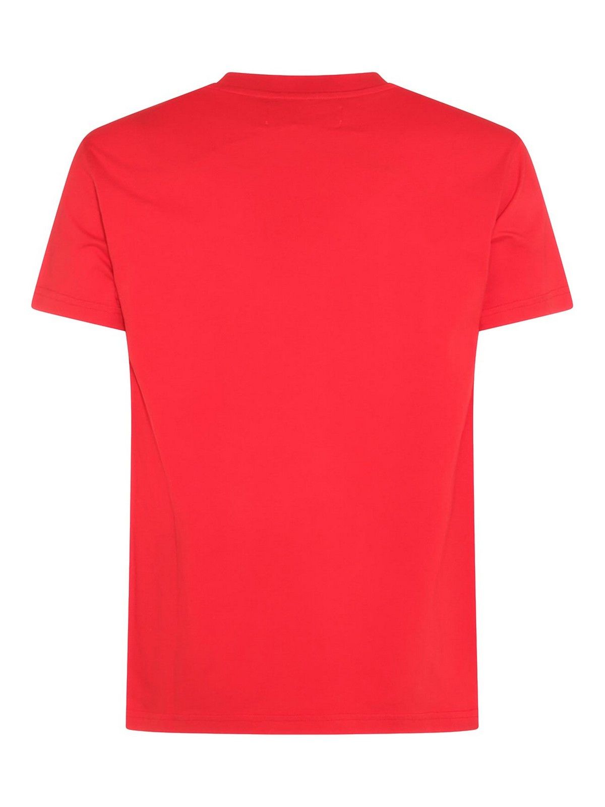 Vivienne Westwood o1s22i1n0924 Orb Logo Classic T-Shirt in Red Size M / US 6-8 / IT 42-44 - 2 Thumbnail