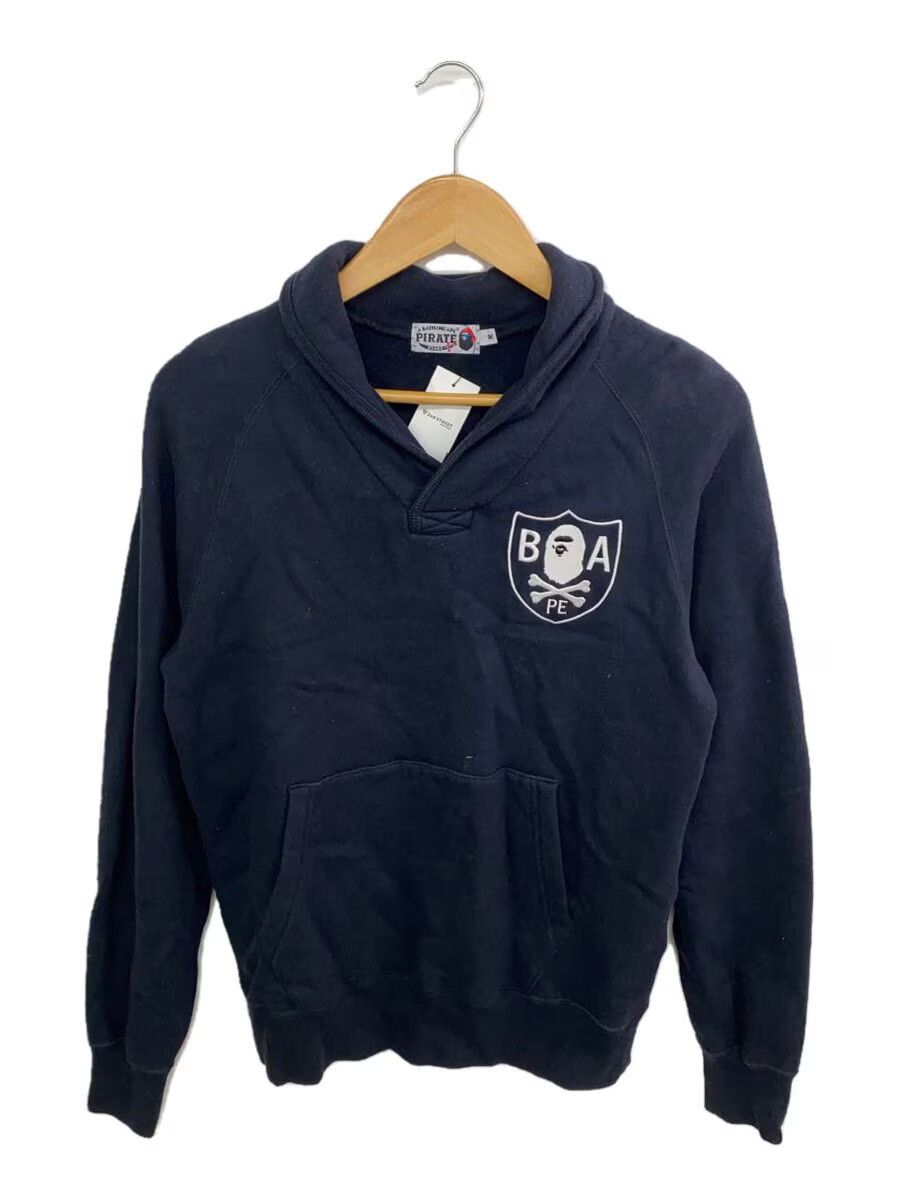 Bape A Bathing Ape Cotton Sweatshirt Navy Size US M / EU 48-50 / 2 - 1 Thumbnail