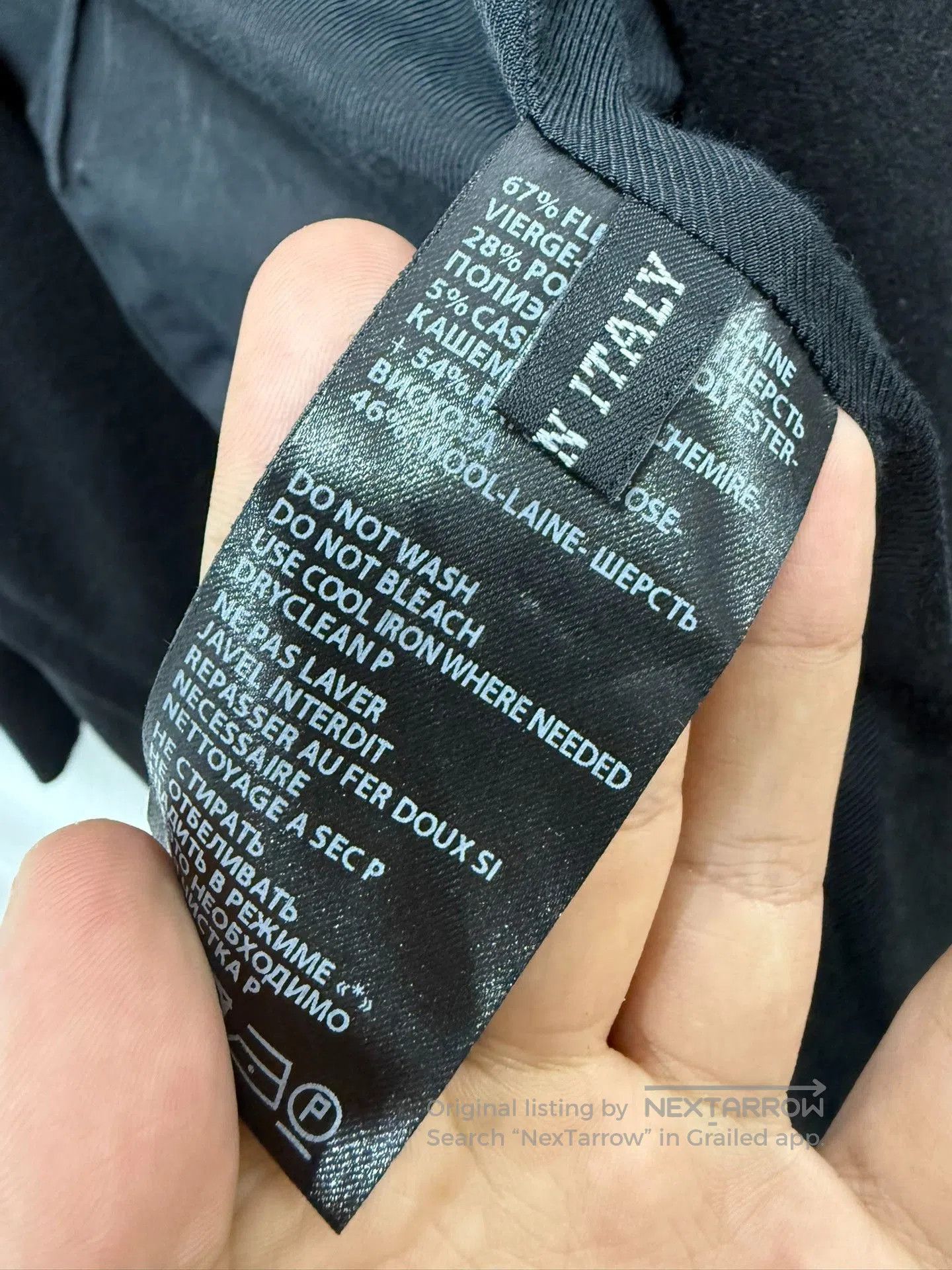 Ann Demeulemeester Ann Demeulemeester Cashmere Blend Runway Zip Jacket. Size XXS / US 00 / IT 34 - 7 Thumbnail
