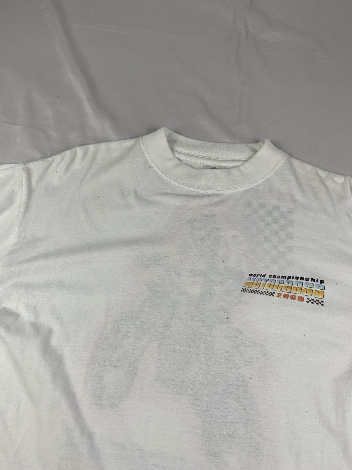 Fox Racing 2000 MOTOCROSS Championship "Joel Smets #3" Graphic Tee Size US M / EU 48-50 / 2 - 2 Thumbnail