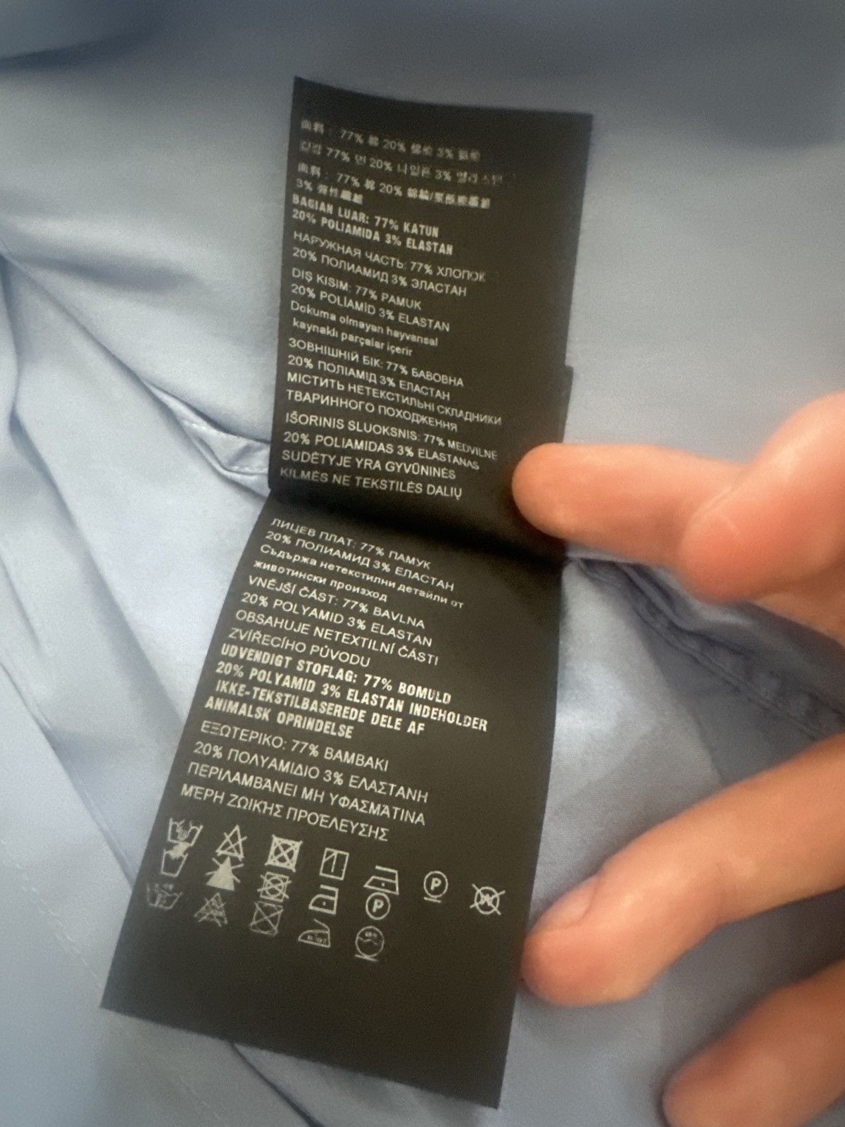 Prada Prada Triangle Logo Shirt Size US S / EU 44-46 / 1 - 8 Thumbnail