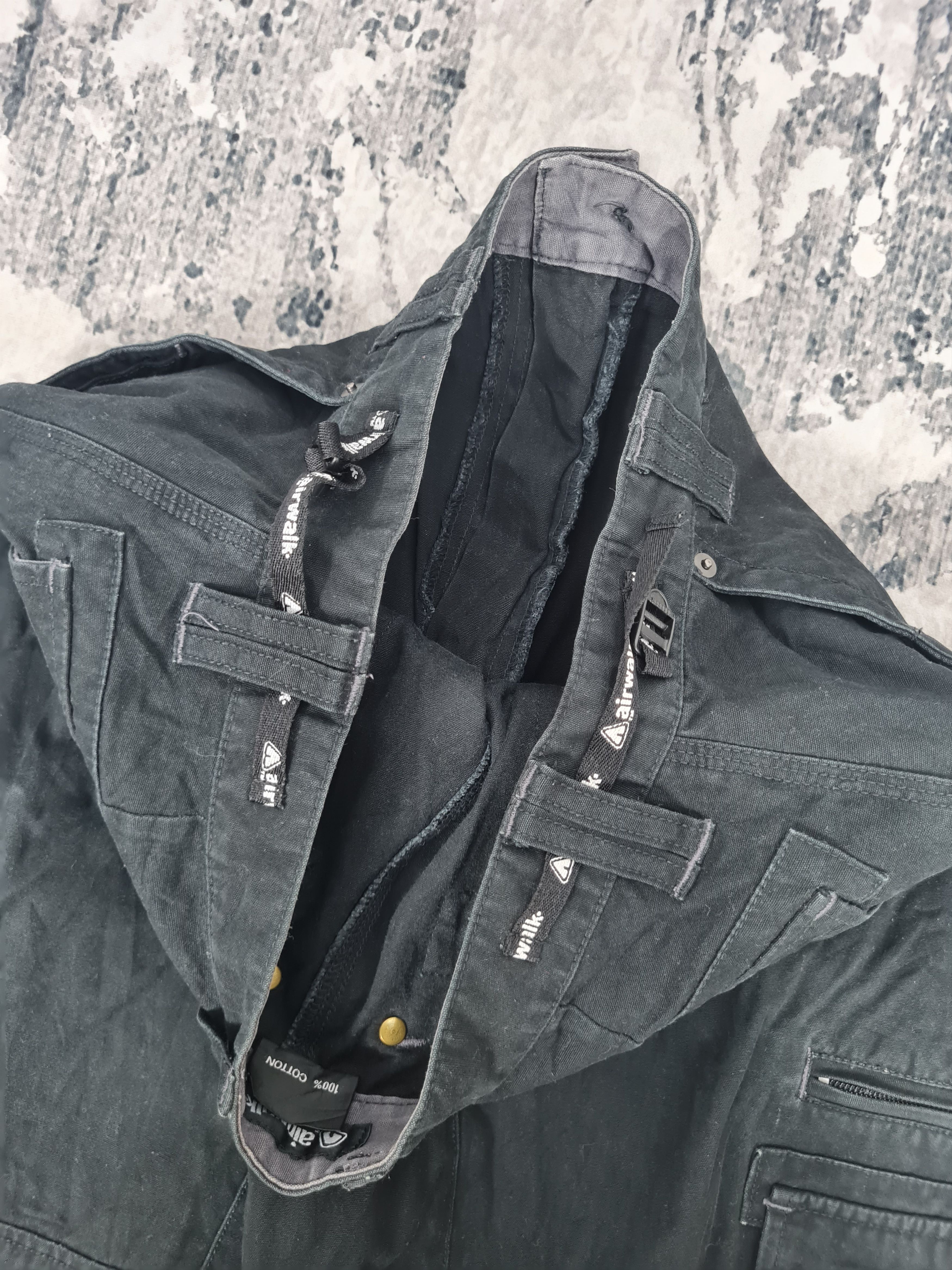 Airwalk Vtg AIRWALK Skaters Skate Tactical Cargo Pants 28x34 JB0215 Size US 28 / EU 44 - 10 Thumbnail