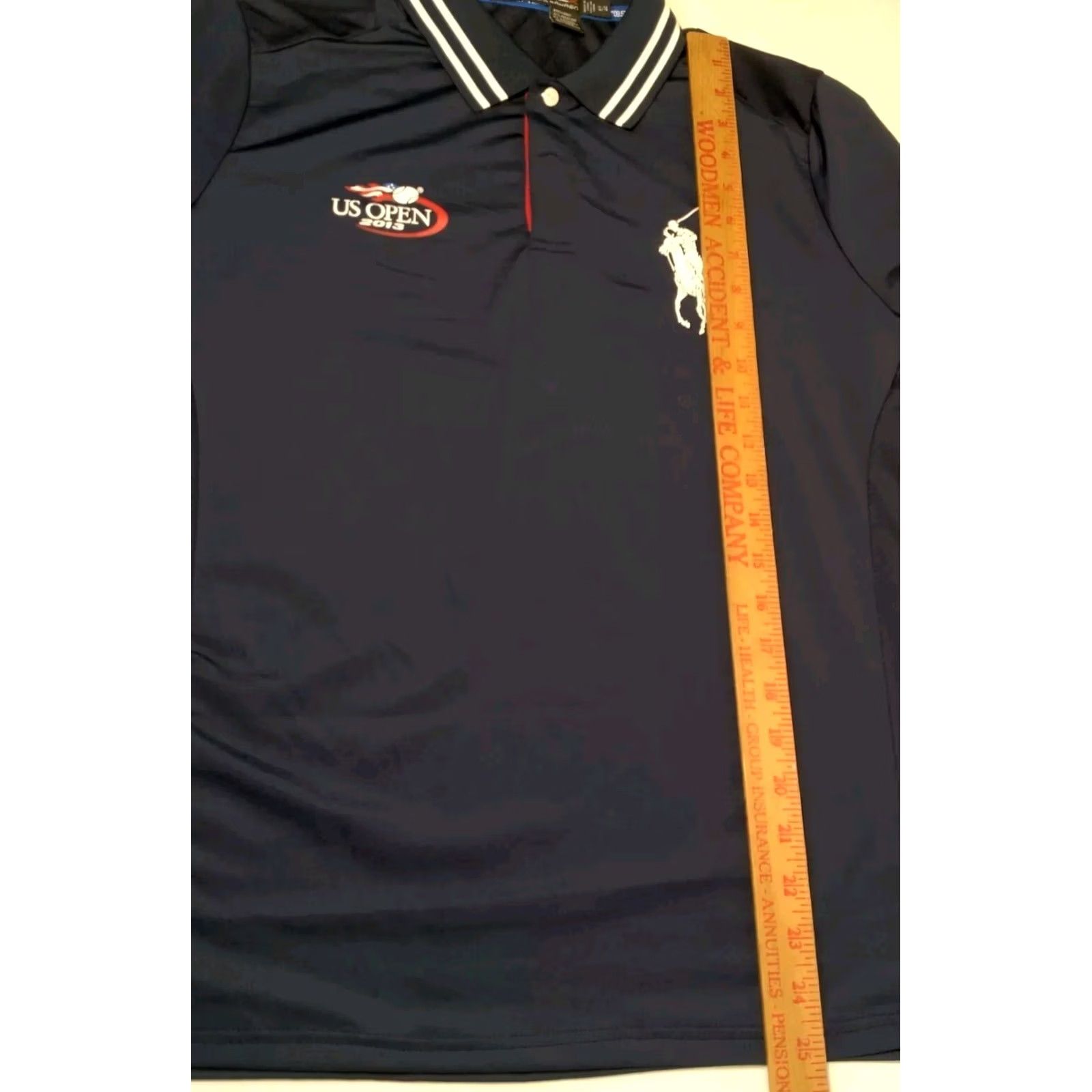 RLX Ralph Lauren Ralph Lauren RLX Polo Shirt Women XL US Open 2013 Tennis Blue Performance Size XL / US 12-14 / IT 48-50 - 4 Thumbnail