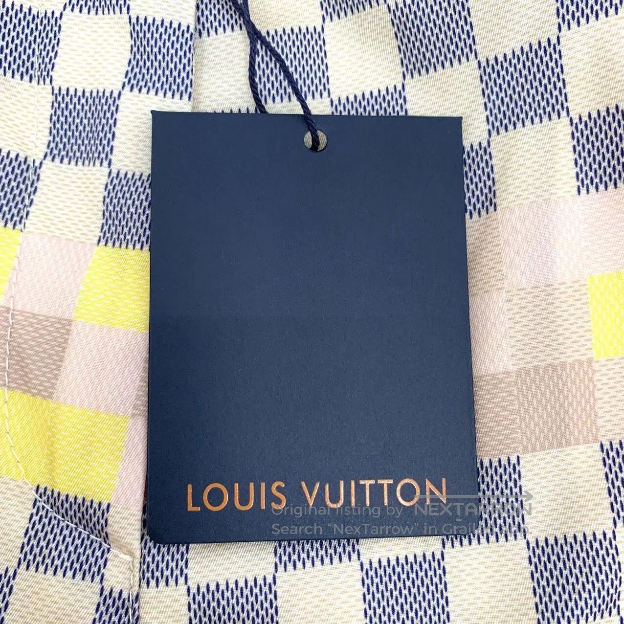 Louis Vuitton Louis Vuitton size XS Color block logo checkerboard patter Size US 27 - 7 Thumbnail