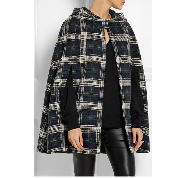 Saint Laurent Paris Saint Laurent by Hedi Slimane F/W 2014 Runway Pure Wool Cape Size S / US 4 / IT 40 - 19 Thumbnail
