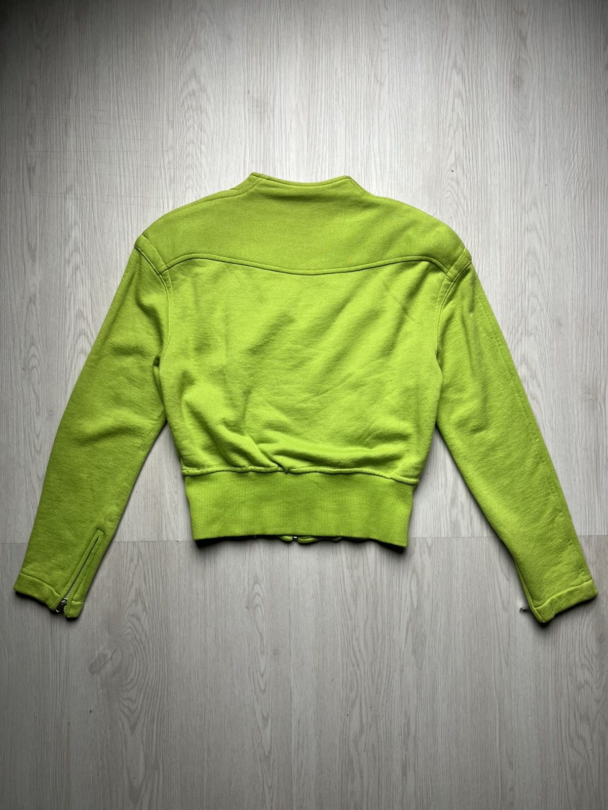 Vintage Thierry Mugler Lime Green Cropped Jacket