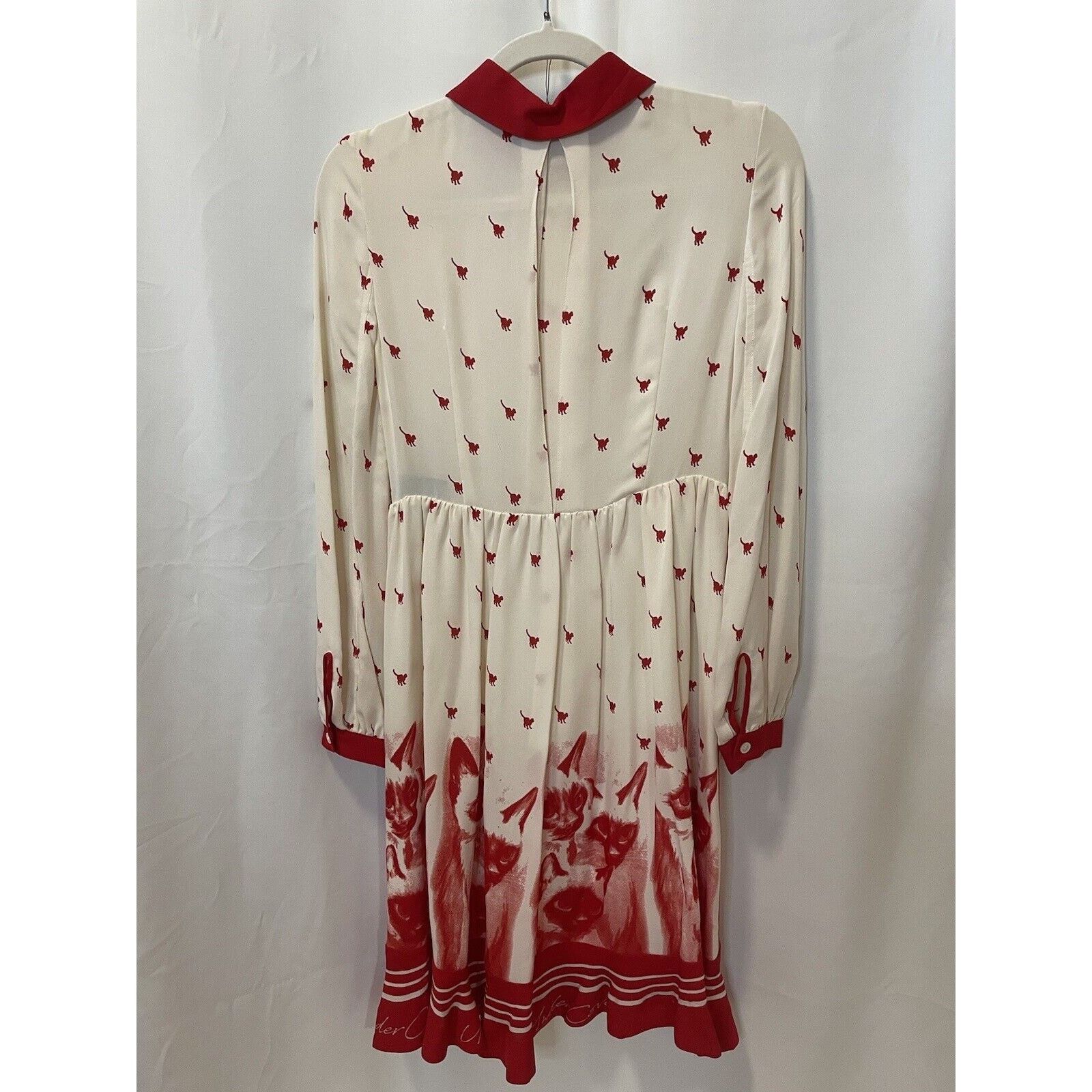 Undercover SS20 Undercover Lightweight Cat Print Dress JP Size 2 Size S / US 4 / IT 40 - 4 Thumbnail