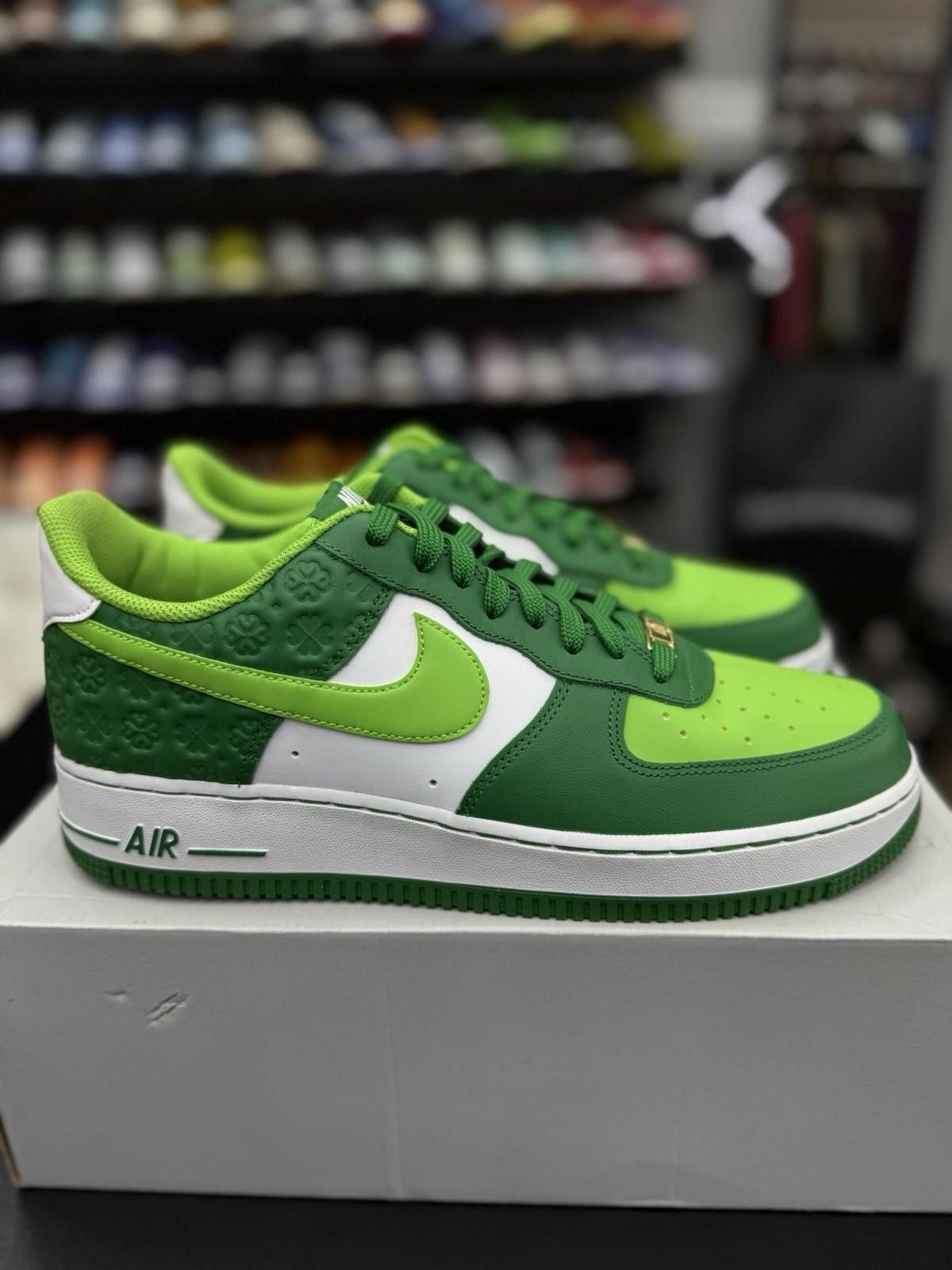 Nike Size 10.5 - Nike Air Force 1 Low St. Patrick's Day Brand New Size US 10.5 / EU 43-44 - 1 Thumbnail