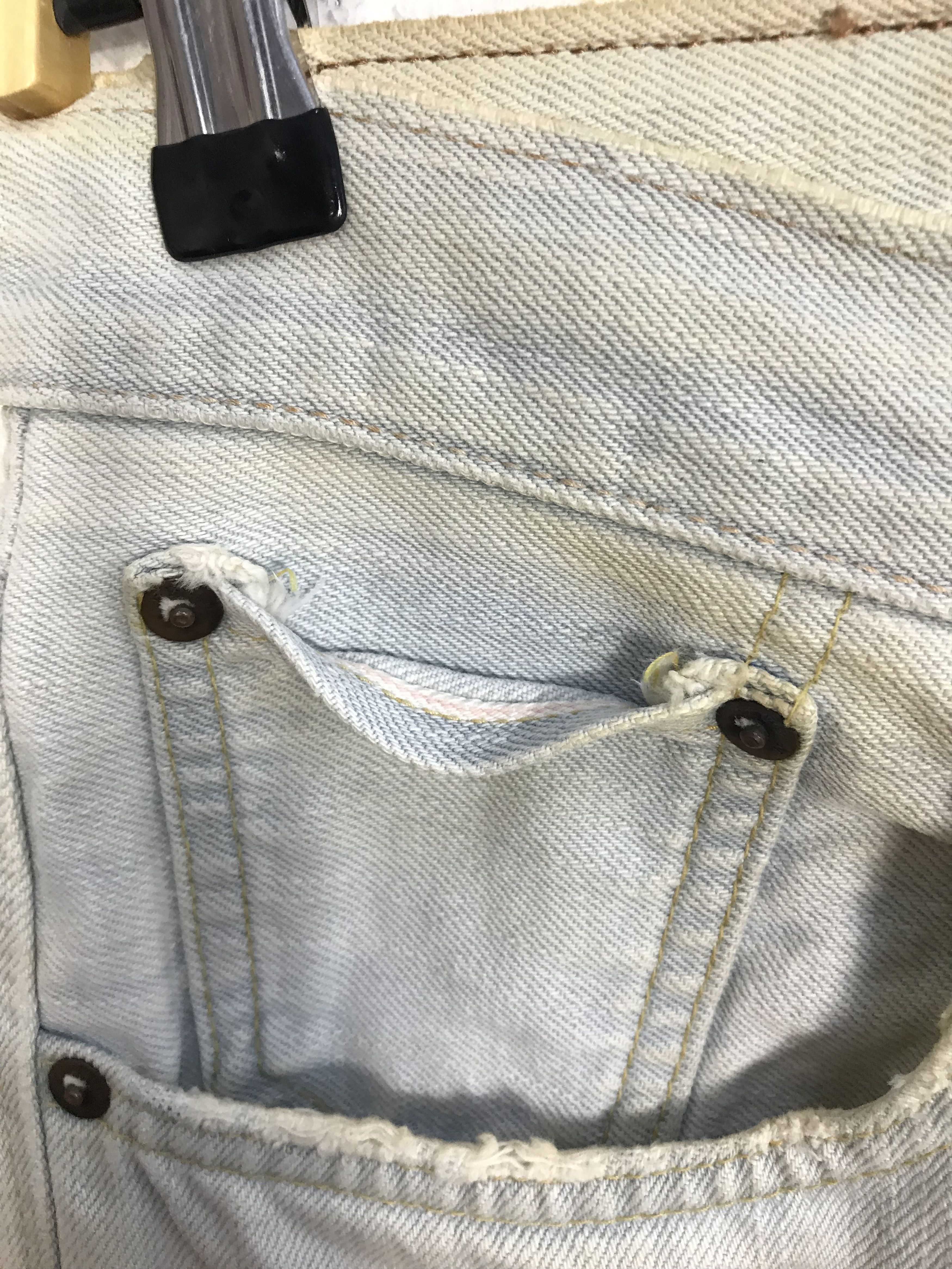 Edwin × Japanese Brand Vintage Edwin 505zx Selvedge Workwear Denim Style Size US 31 - 9 Thumbnail