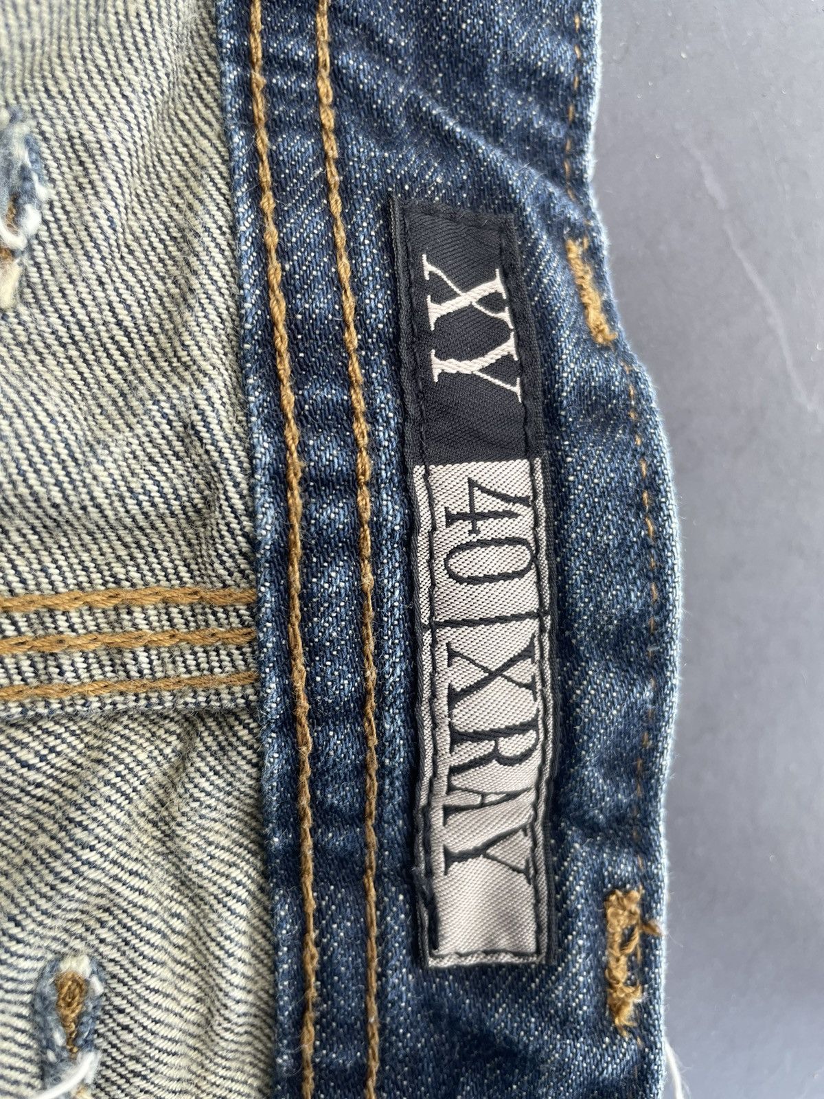 Vintage × Xray Footwear X-ray Distressed Vintage Jeans Size US 40 / EU 56 - 10 Thumbnail