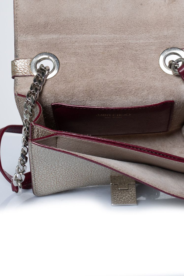 Jimmy Choo Jimmy Choo, Rebel crossbody rose leather bag Size ONE SIZE - 3 Thumbnail