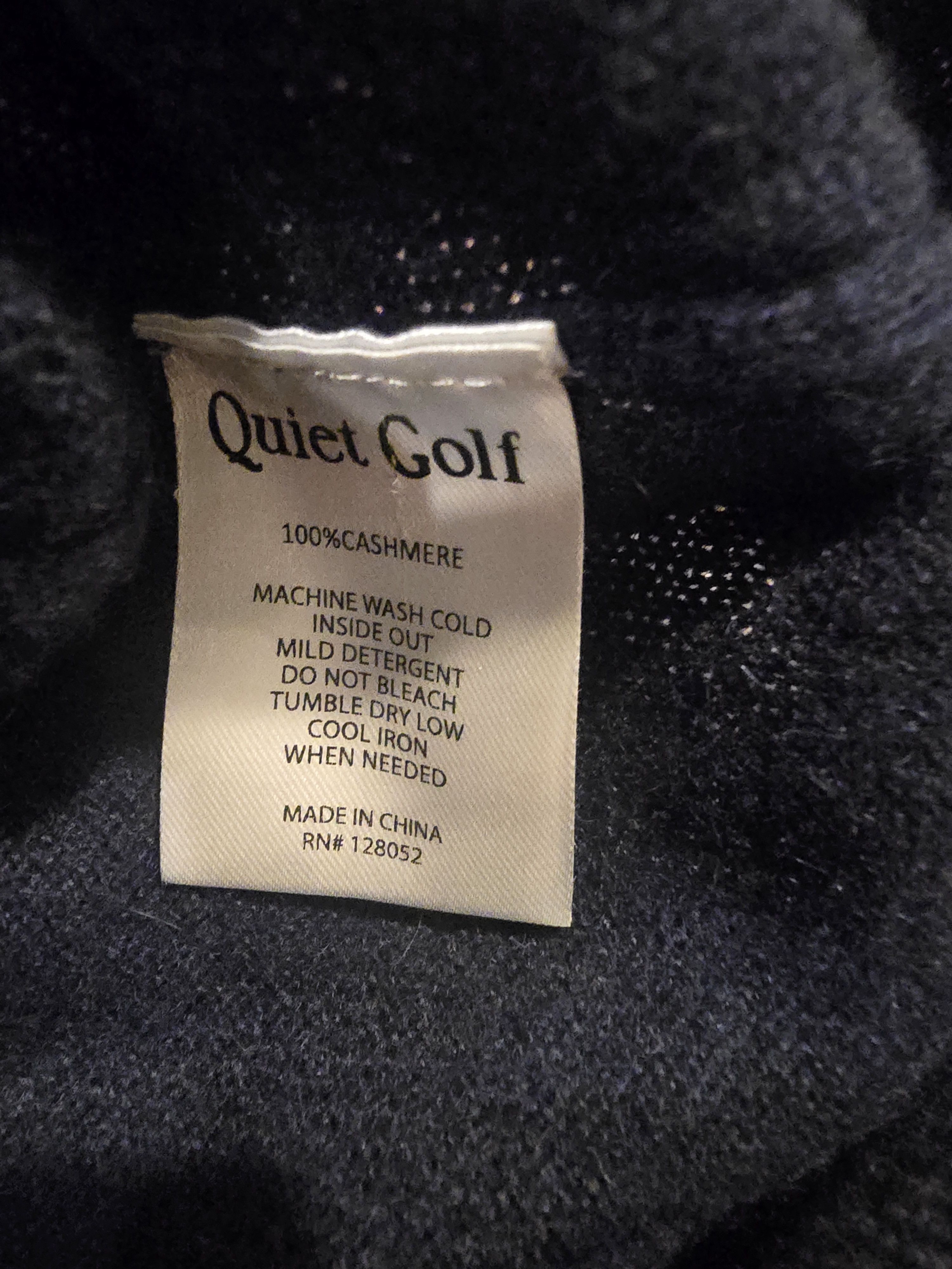 Other Quiet Golf Cashmere Sweater Size US XXL / EU 58 / 5 - 5 Thumbnail