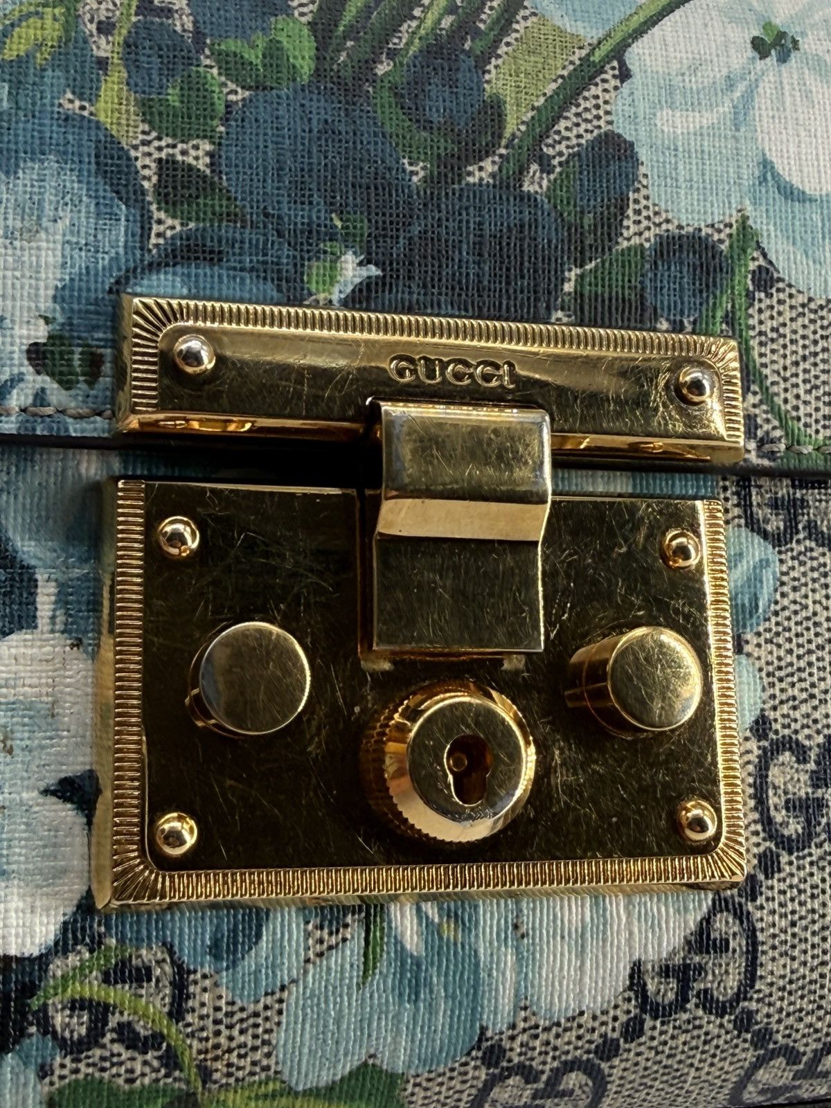Gucci Gucci Padlock Cloth Handbag Size ONE SIZE - 10 Thumbnail
