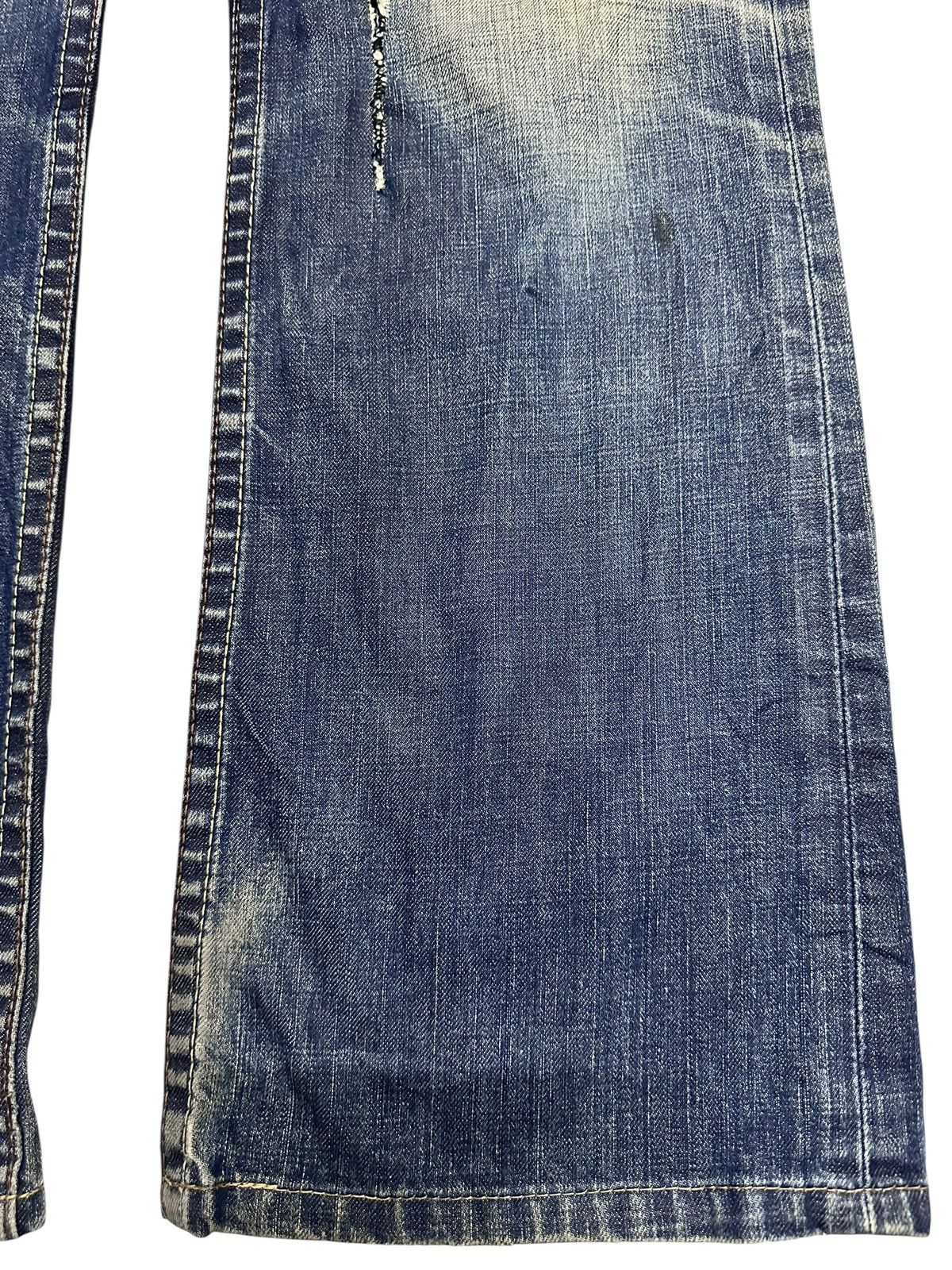 Levi's Levis 507 Vintage Distressed Wideleg Baggy Style Faded Size US 32 / EU 48 - 10 Thumbnail
