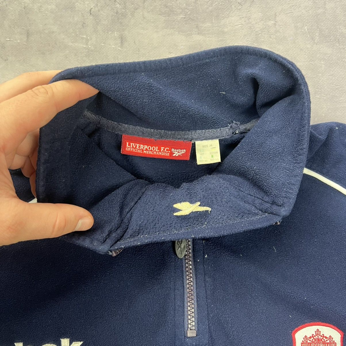 Reebok Rare! Liverpool Reebok Fleece Jacket Hoodie Vintage 90s Size US M / EU 48-50 / 2 - 11 Thumbnail