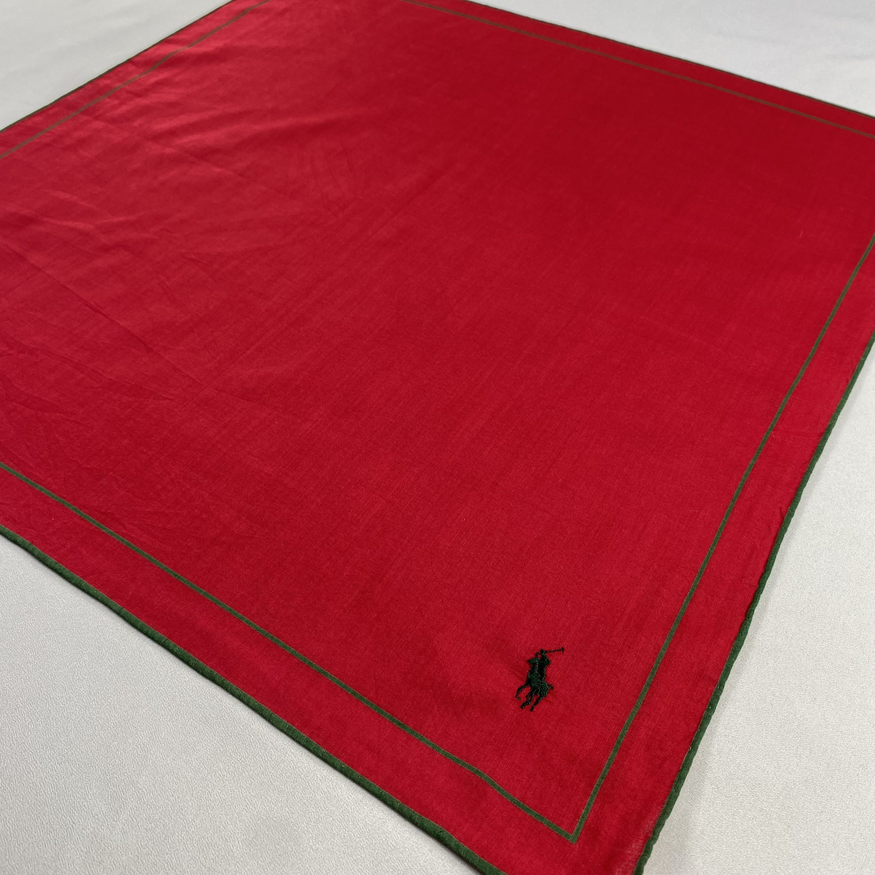 Polo Ralph Lauren × Vintage Polo ralph Lauren Neckerchief / Bandana / Handkerchief-P673 Size ONE SIZE - 2 Thumbnail