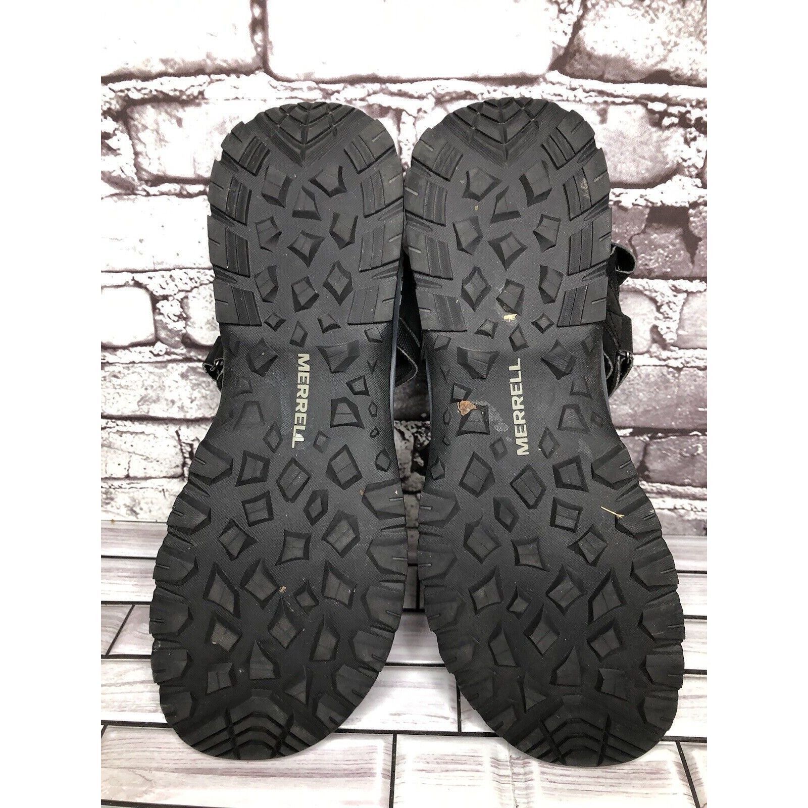 Merrell Merrell Black Synthetic Hiking AnkleStrap Performance Sandal Size US 14 / EU 47 - 7 Thumbnail