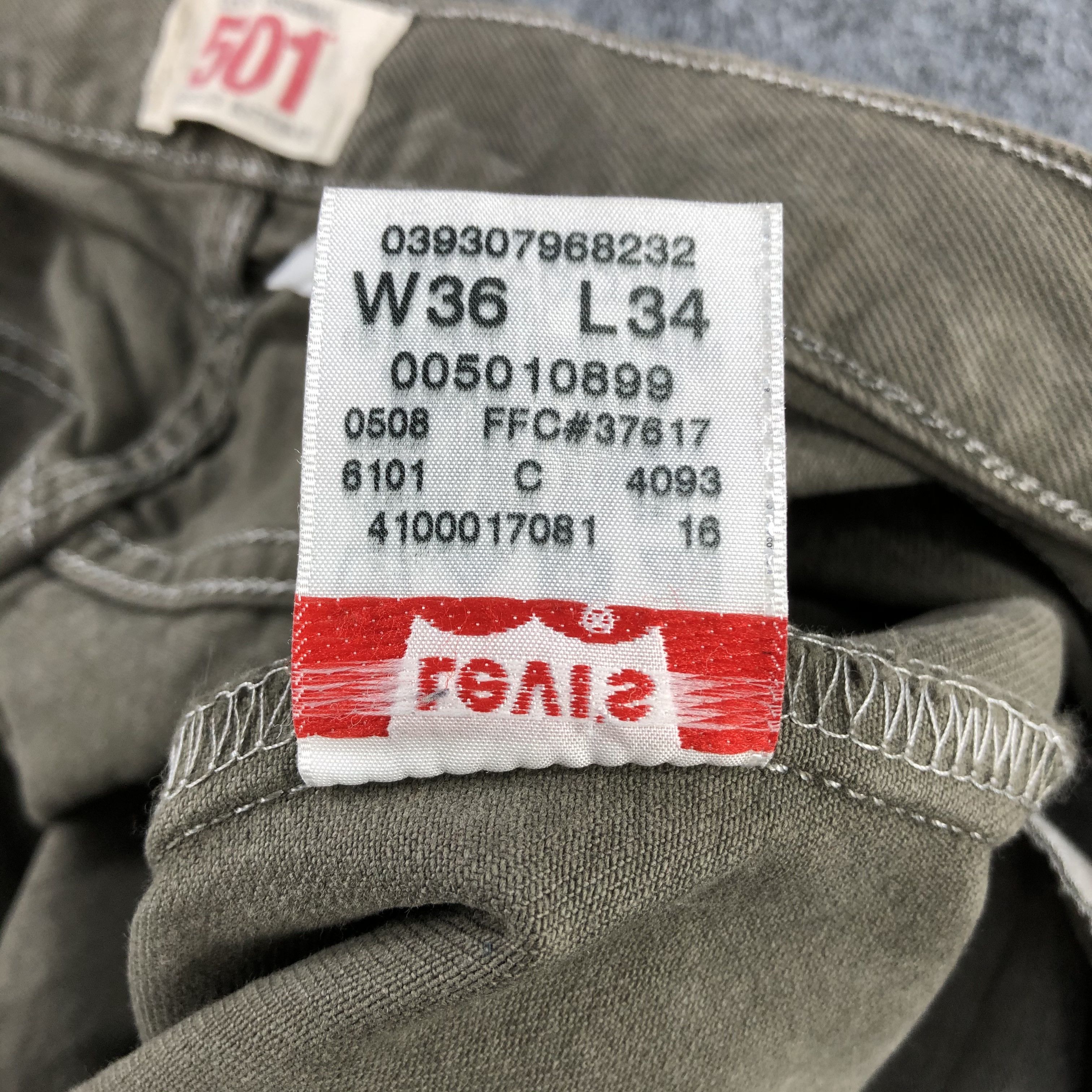 Levi's Vintage Levis 501 Jeans-J2293 Size US 36 / EU 52 - 12 Thumbnail