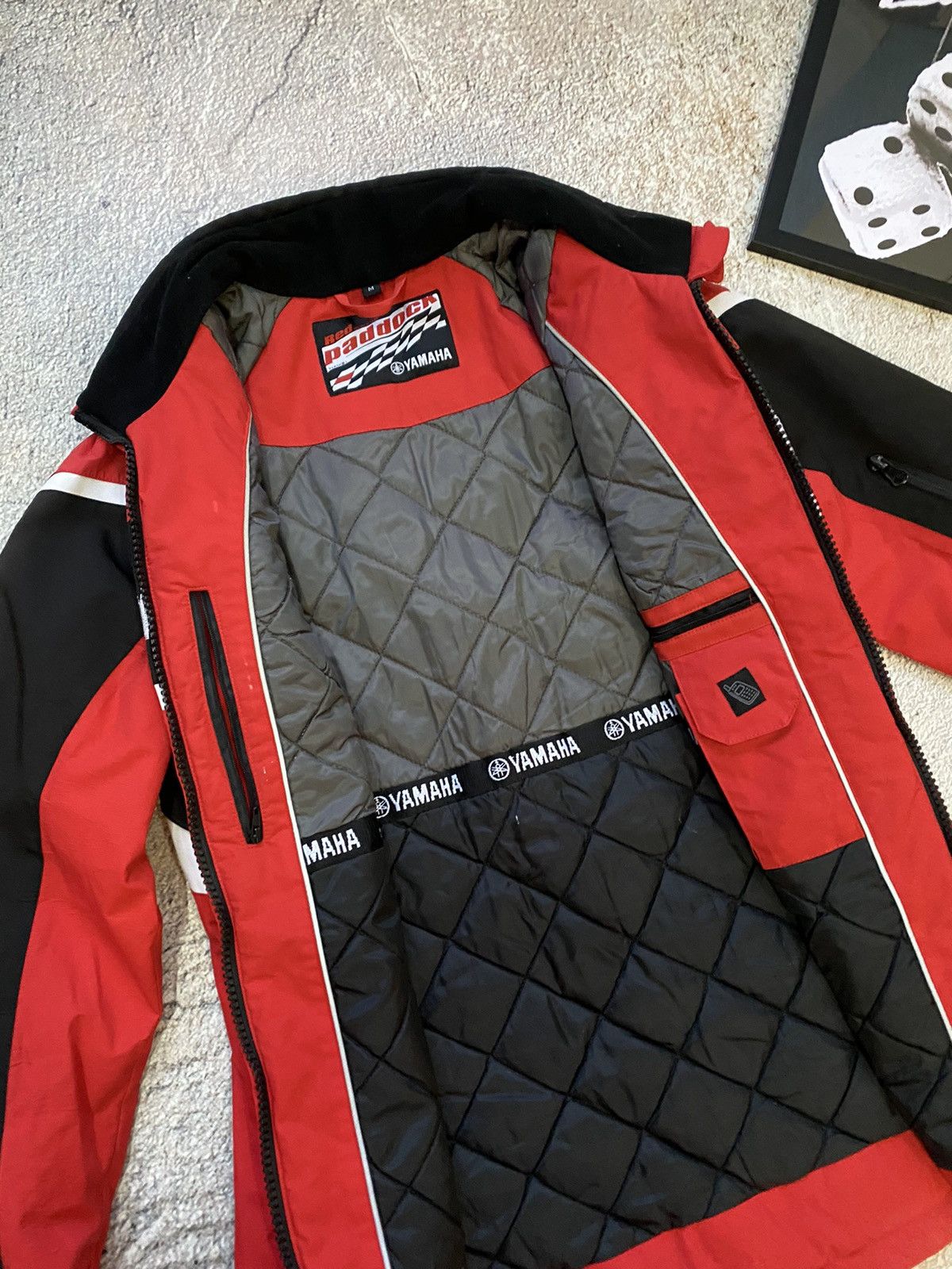 Vintage × Yamaha YAMAHA RACING JACKET MOTO NASCAR Size M / US 6-8 / IT 42-44 - 9 Thumbnail