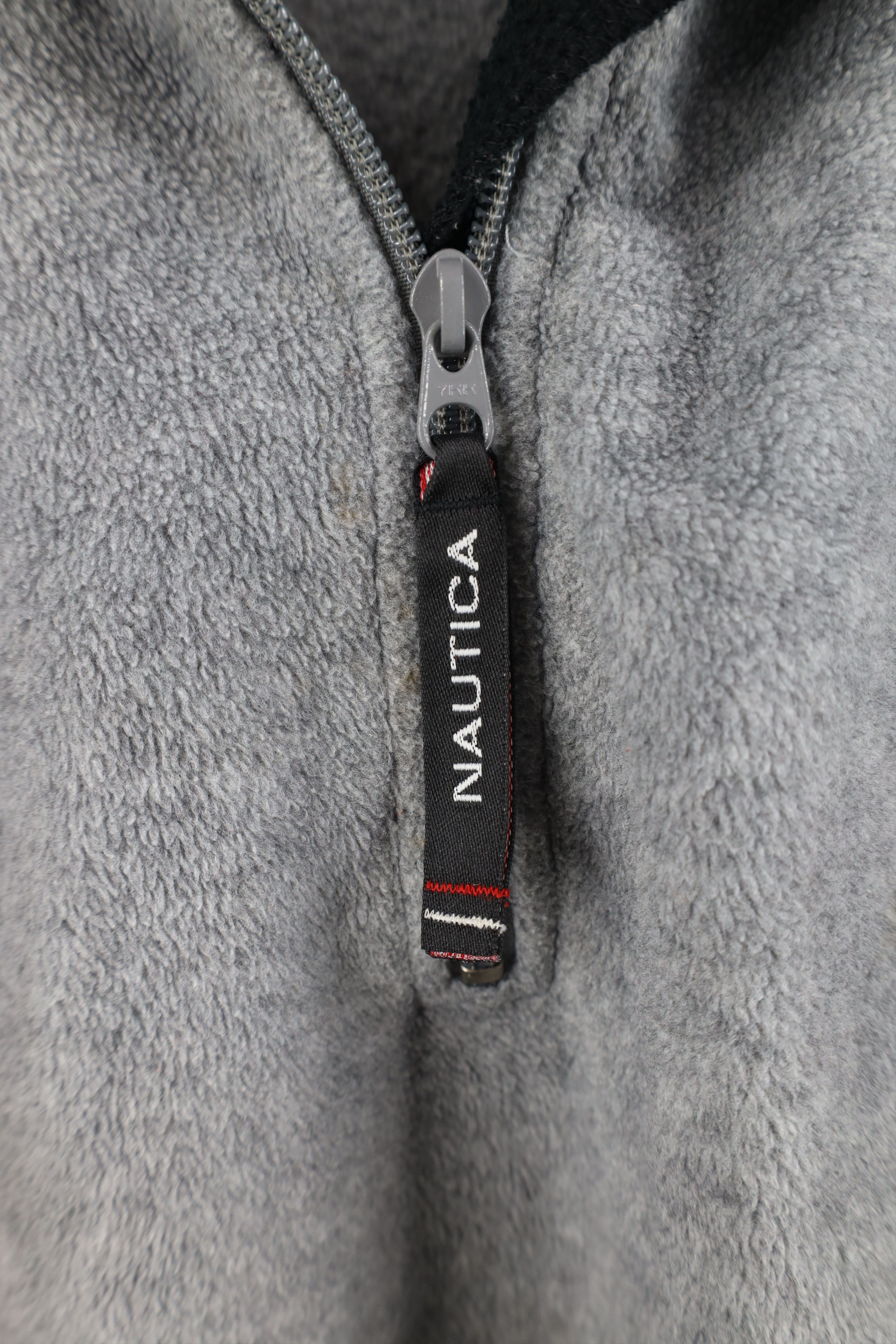 Nautica Vintage 90s Nautica Competition Half Zip Fleece Sweater Size US XL / EU 56 / 4 - 5 Thumbnail